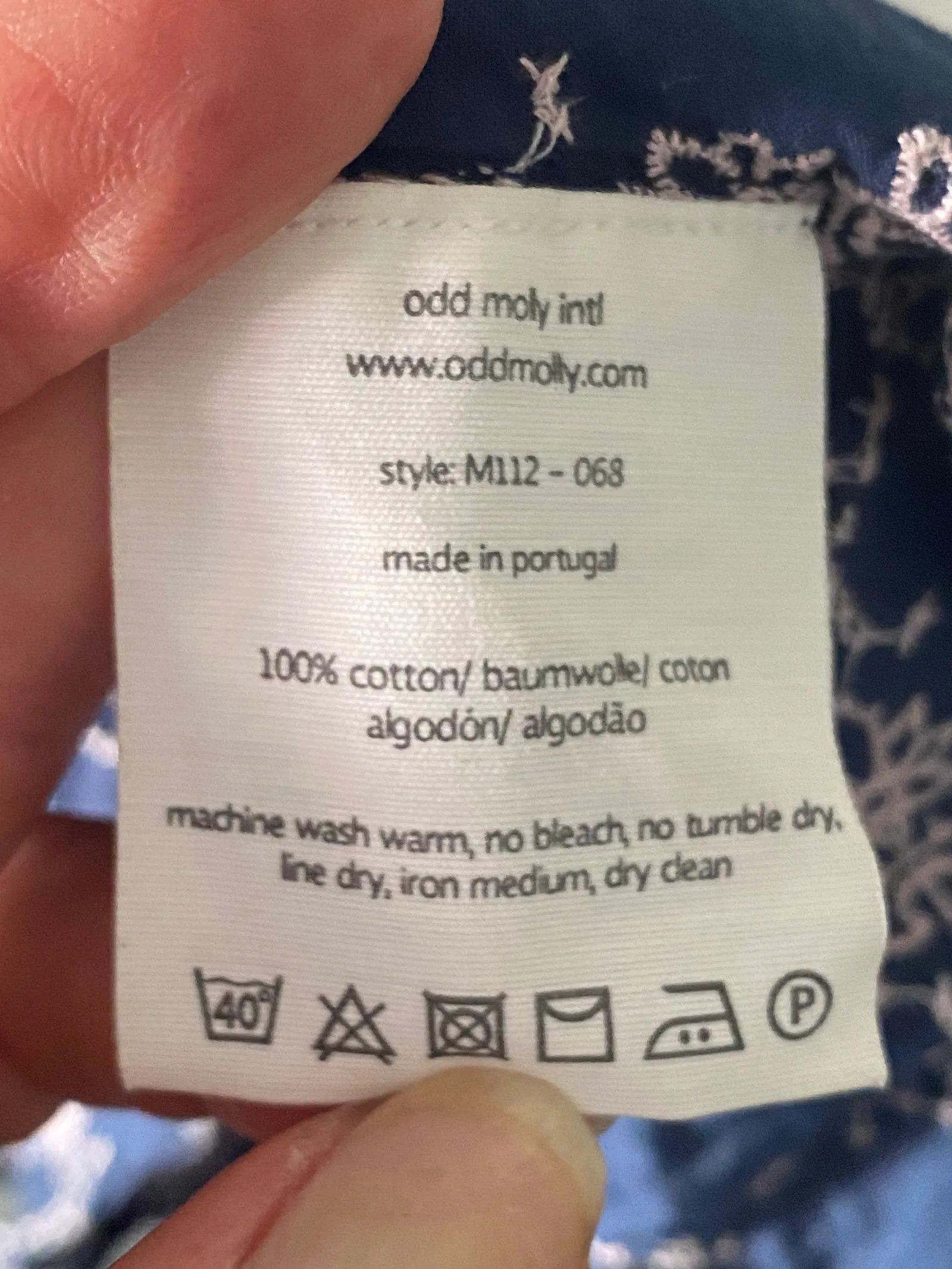 Odd Molly Odd Molly Blouse Size XS / US 0-2 / IT 36-38 - 3 Thumbnail