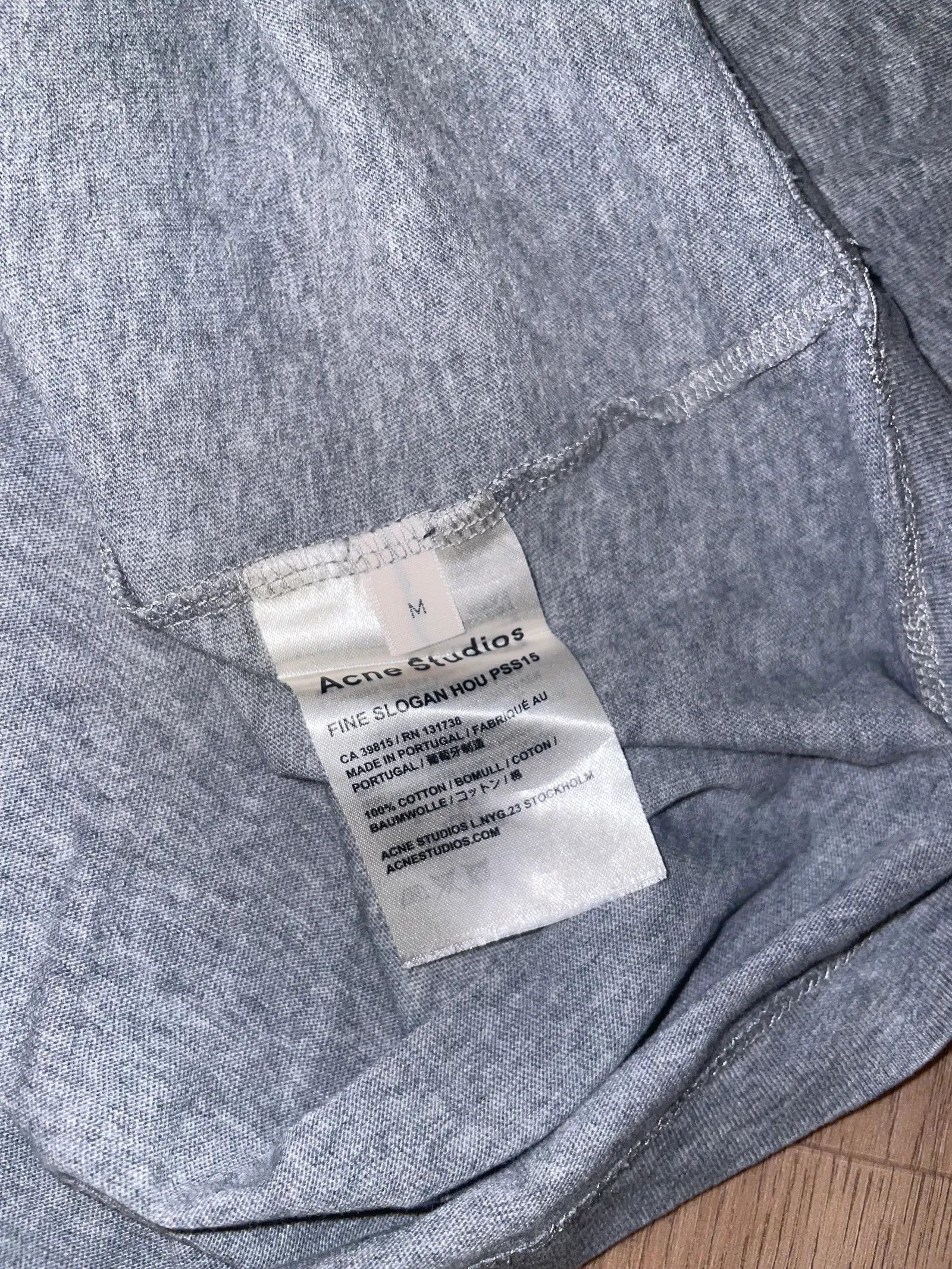 Acne Studios Acne Studios Short Sleeve T-shirt Size M / US 6-8 / IT 42-44 - 3 Thumbnail