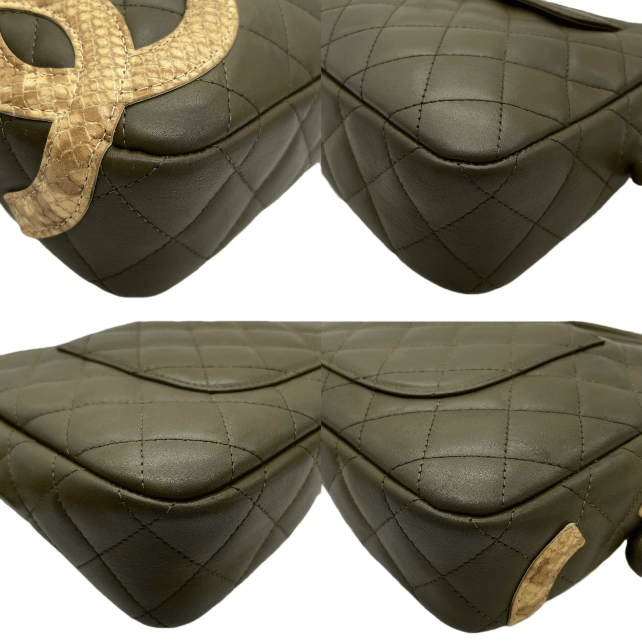 Chanel Chanel Cambon Line Python Coco Mark Shoulder Bag Size ONE SIZE - 9 Thumbnail