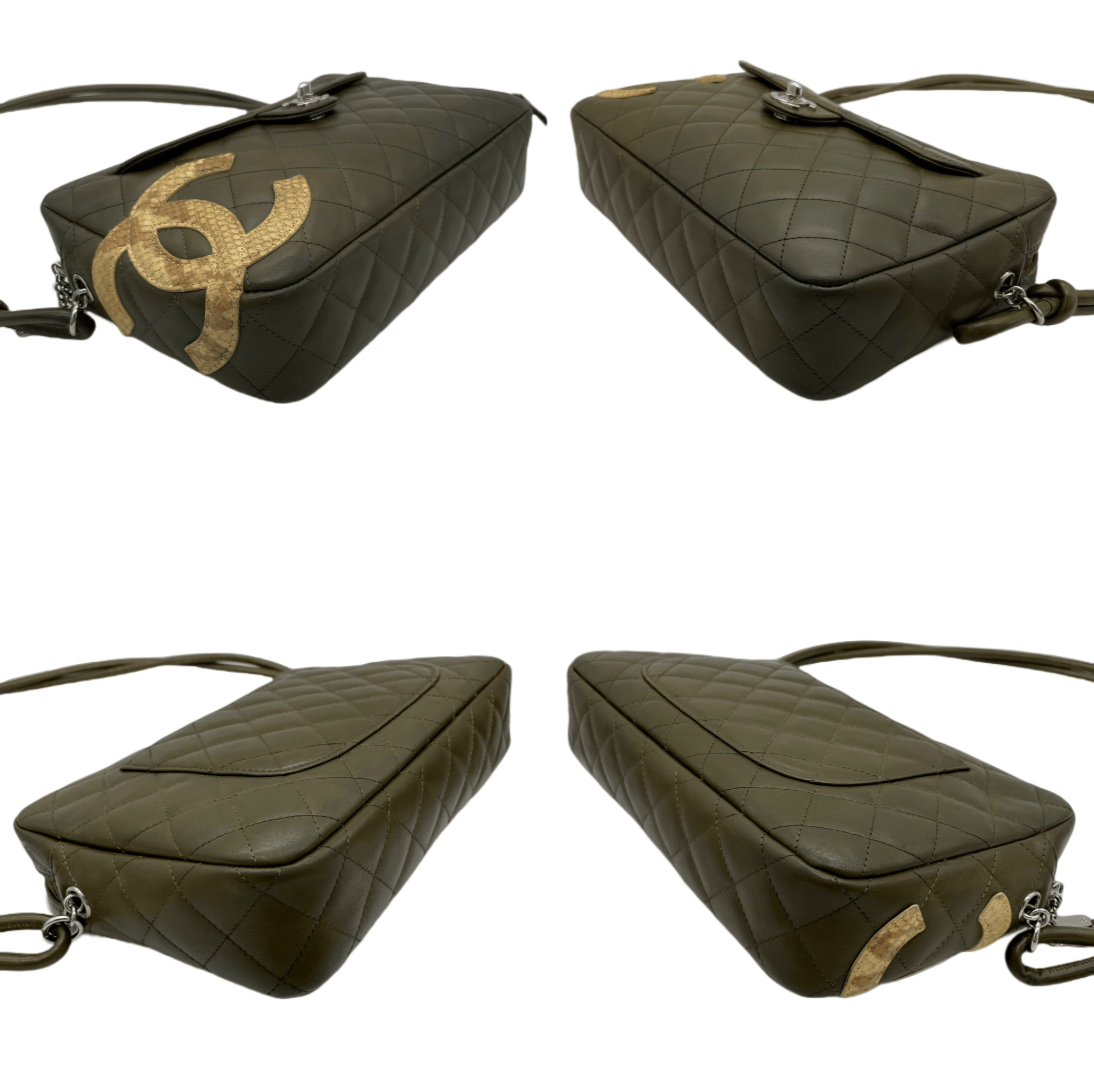 Chanel Chanel Cambon Line Python Coco Mark Shoulder Bag Size ONE SIZE - 8 Thumbnail