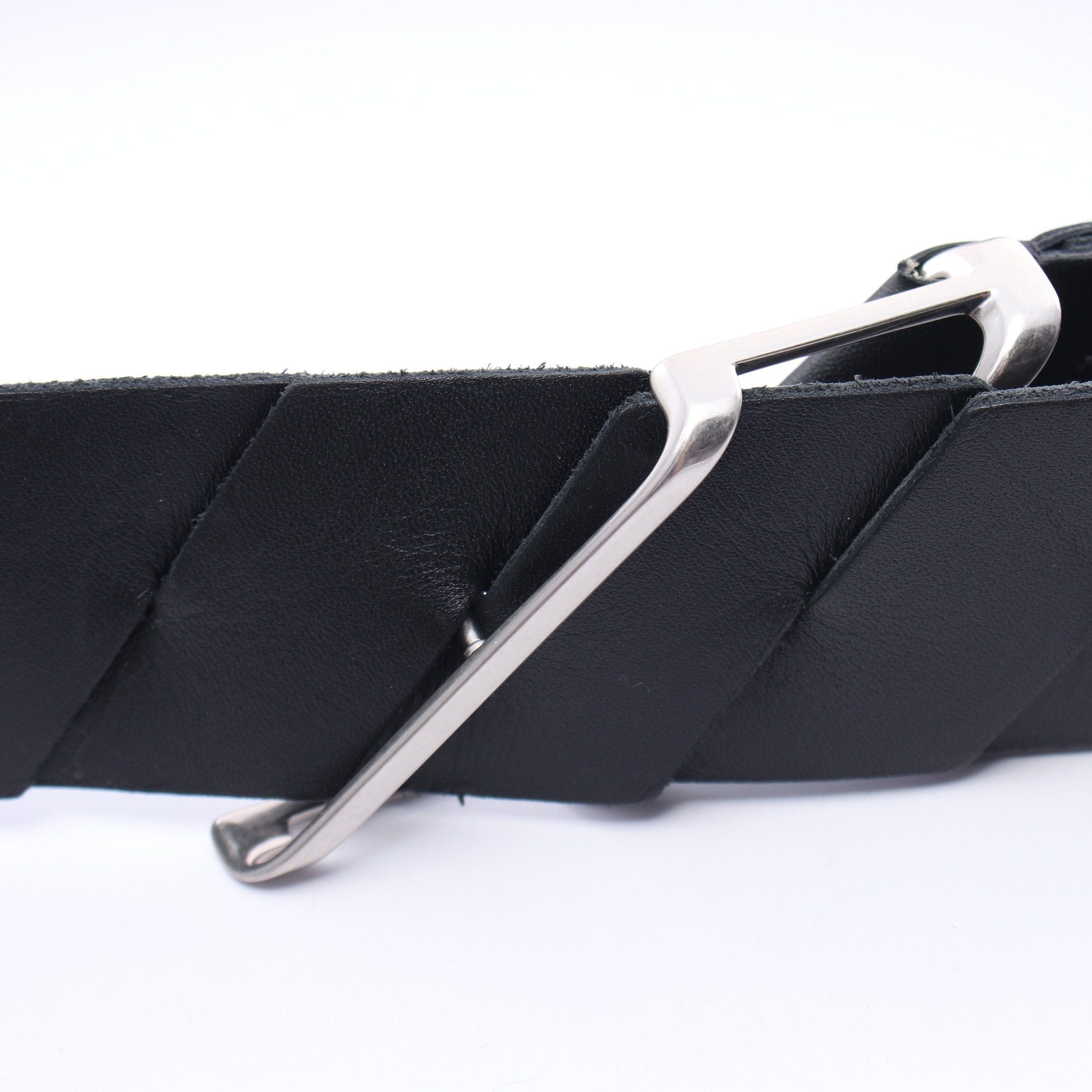 Bottega Veneta Bottega Veneta Blaster Belt Leather Black Size ONE SIZE - 8 Thumbnail