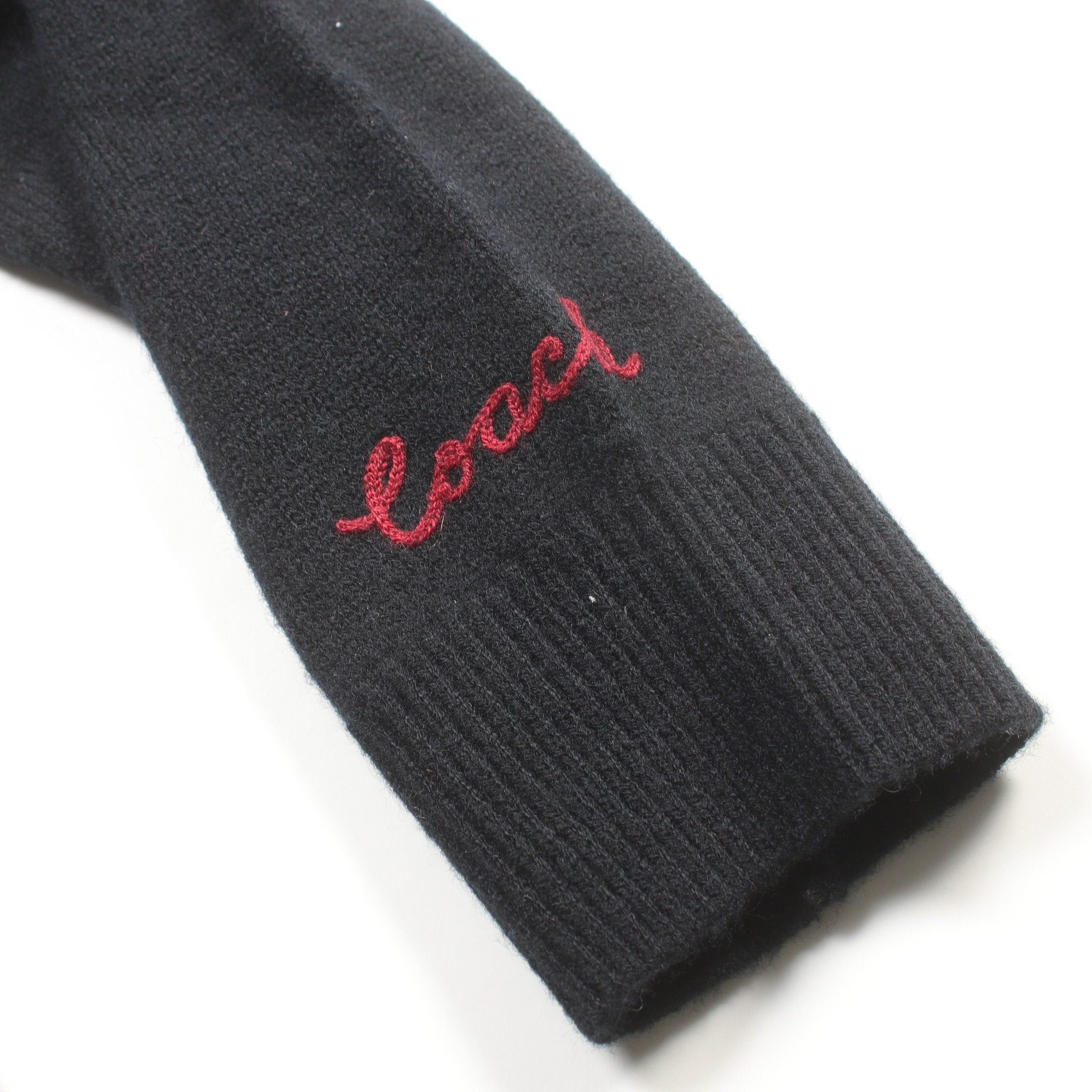 Coach Coach Coach * Disney Sweater Knit Crew Neck Wool Black Multicolor Size ONE SIZE - 9 Thumbnail