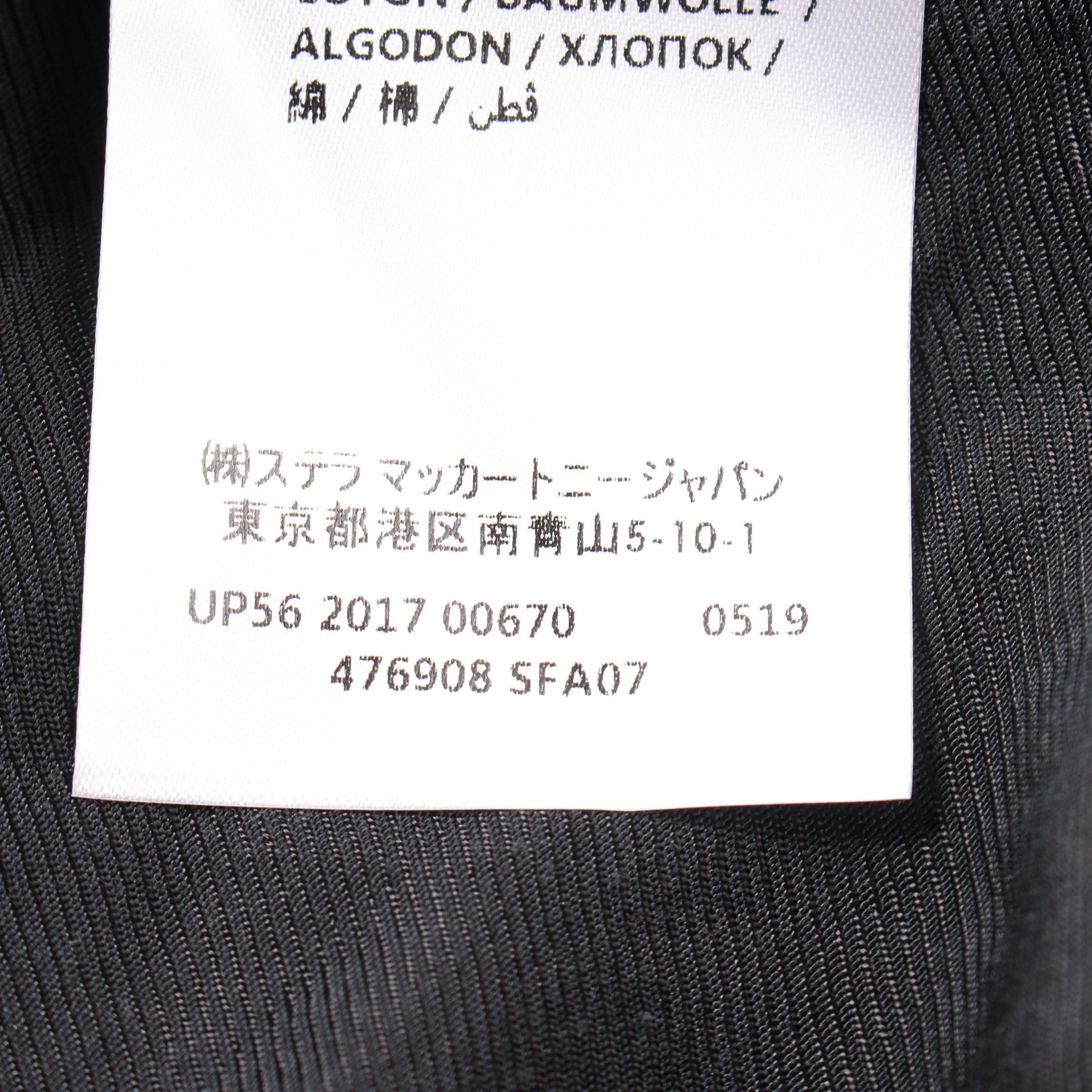 Stella McCartney Stella Mccartney Blouson Cotton Black Silver Size ONE SIZE - 4 Thumbnail