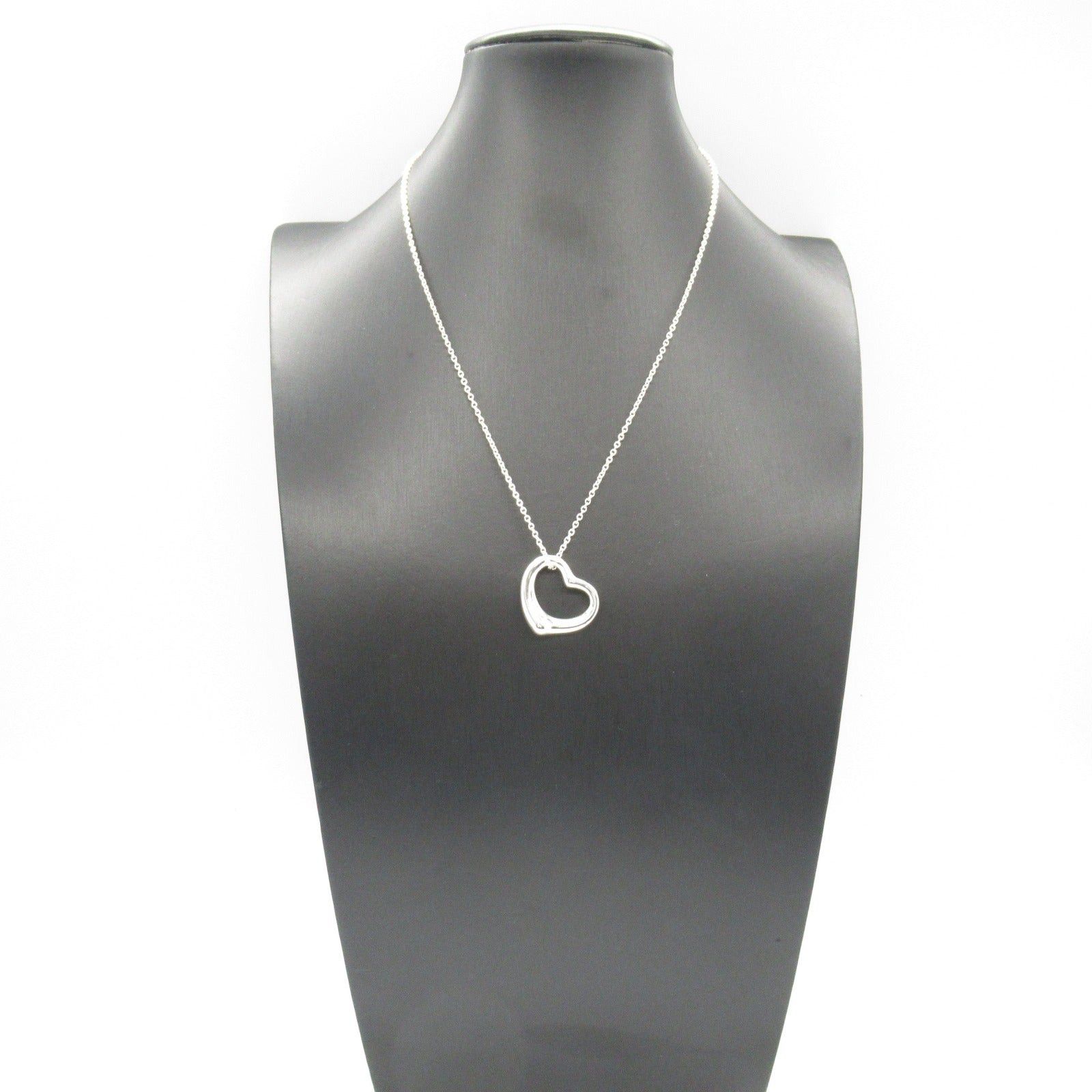 Tiffany & Co. Tiffany Co Open Heart Necklace 925 Silver Size ONE SIZE - 7 Thumbnail