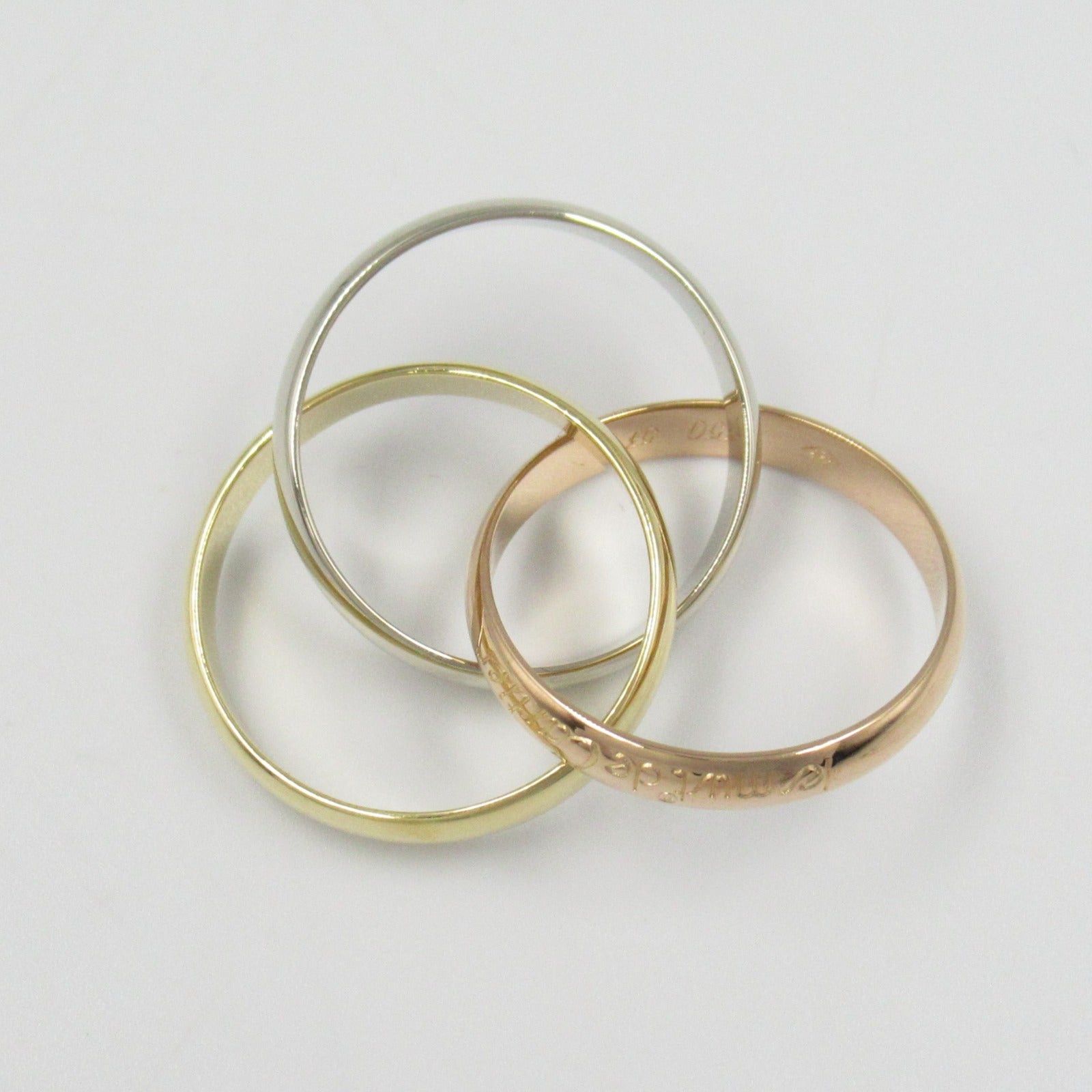Cartier Cartier Trinity Ring K18 (Yellow Gold) K18Wg (White K18Pg (Pink Gold Size ONE SIZE - 4 Thumbnail