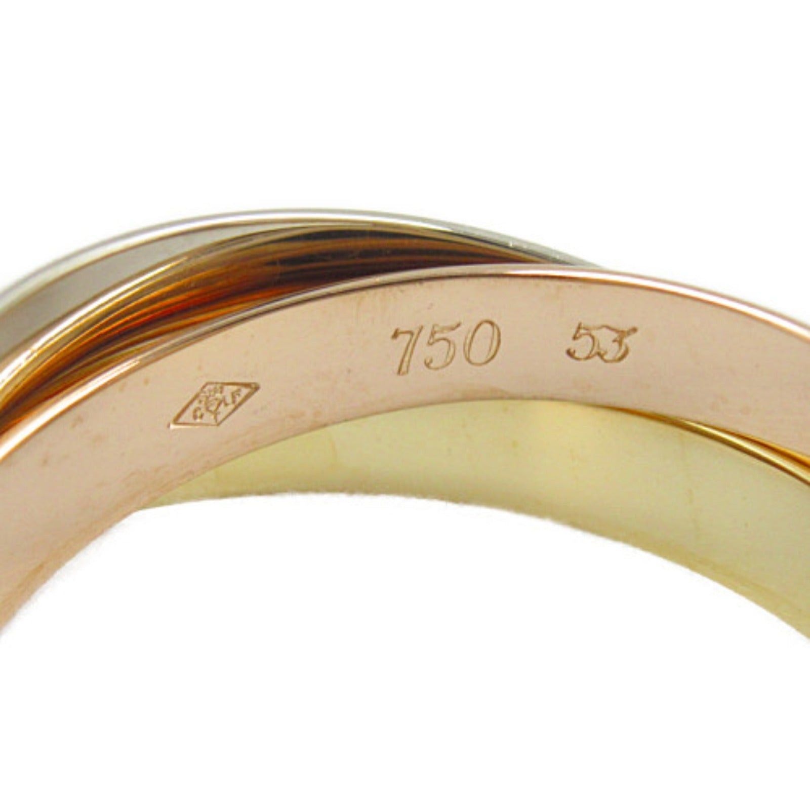 Cartier Cartier Trinity Ring K18 (Yellow Gold) K18Wg (White K18Pg (Pink Gold Size ONE SIZE - 3 Thumbnail