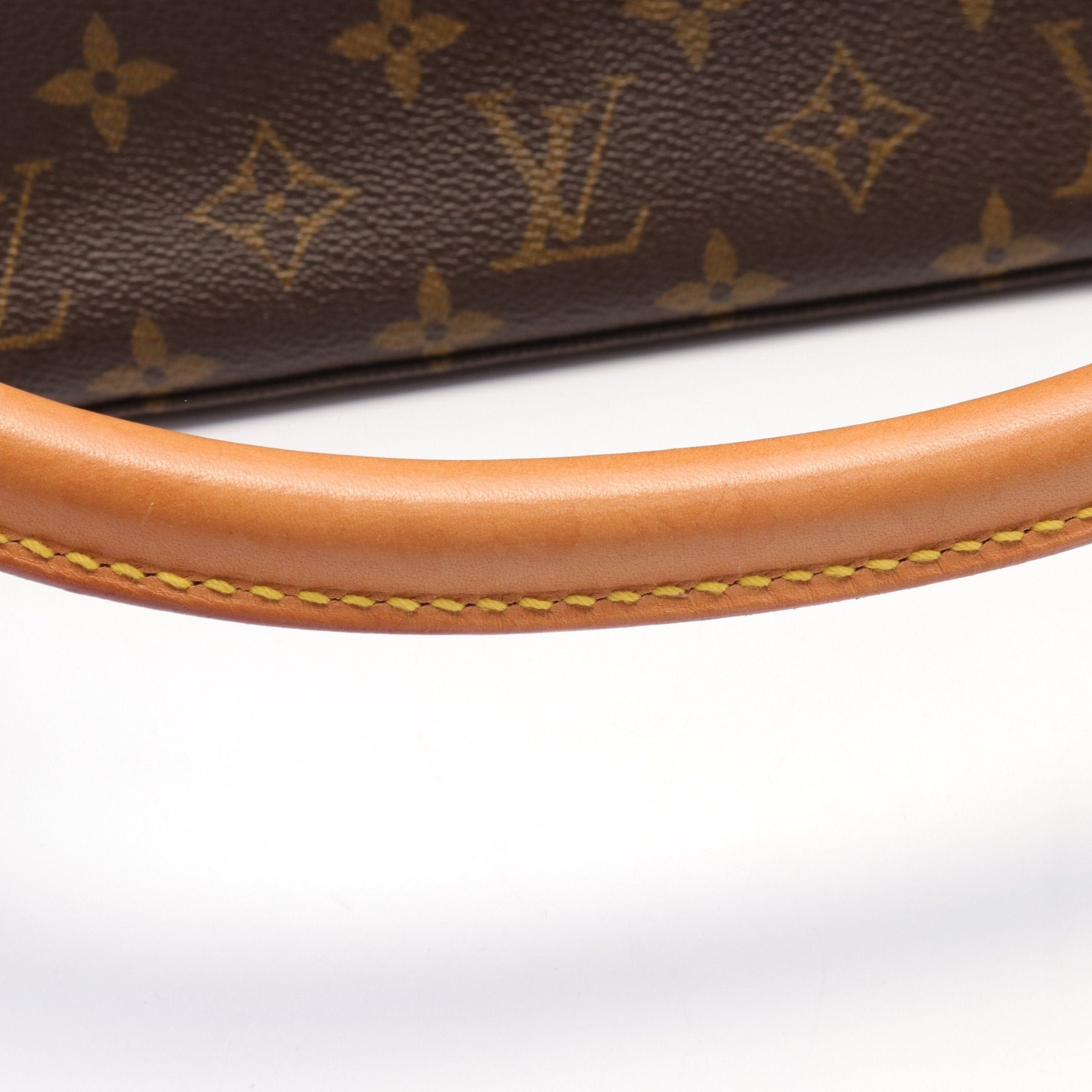 Louis Vuitton Louis Vuitton Looping Mm Monogram Shoulder Bag Leather Brown Size ONE SIZE - 9 Thumbnail