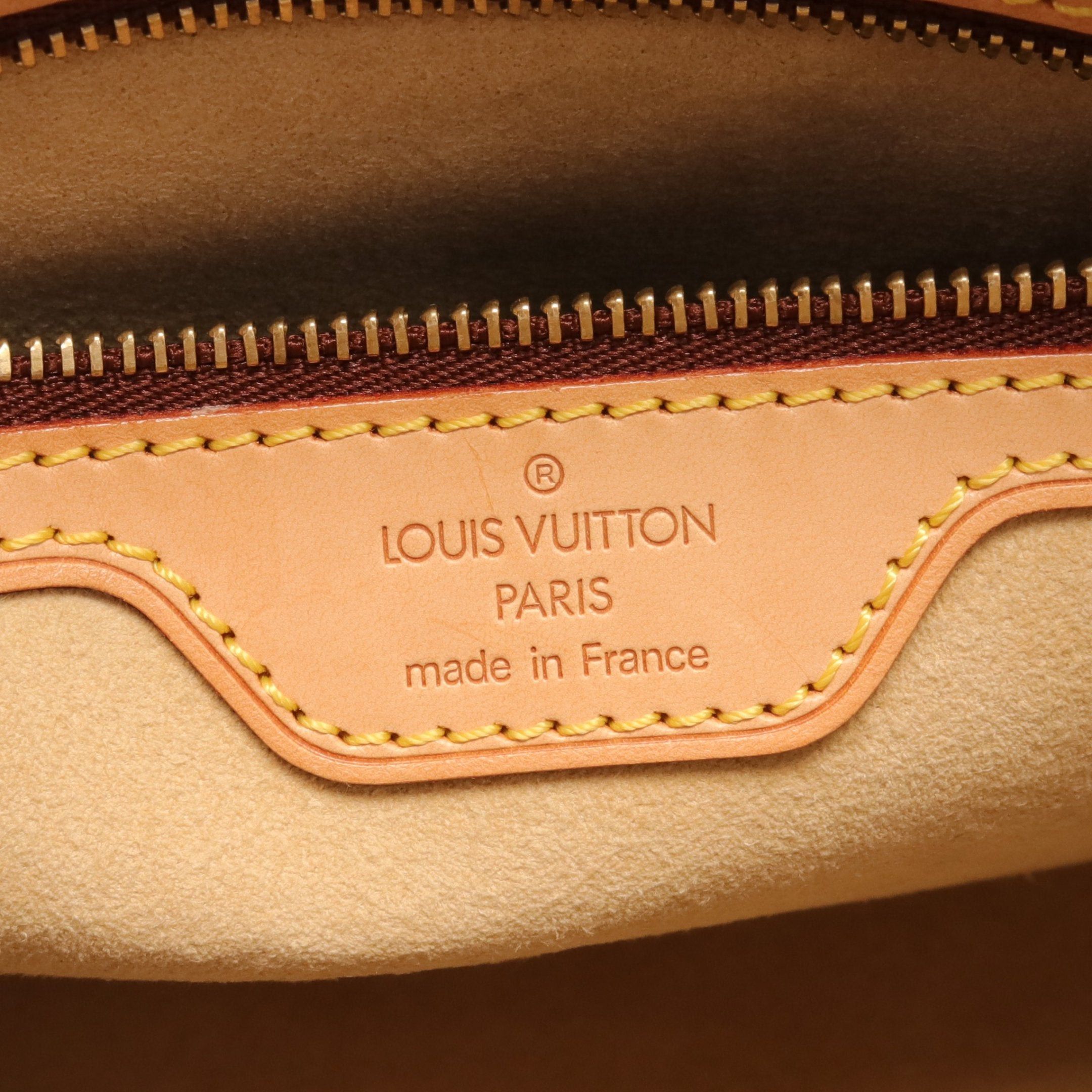 Louis Vuitton Louis Vuitton Looping Mm Monogram Shoulder Bag Leather Brown Size ONE SIZE - 4 Thumbnail
