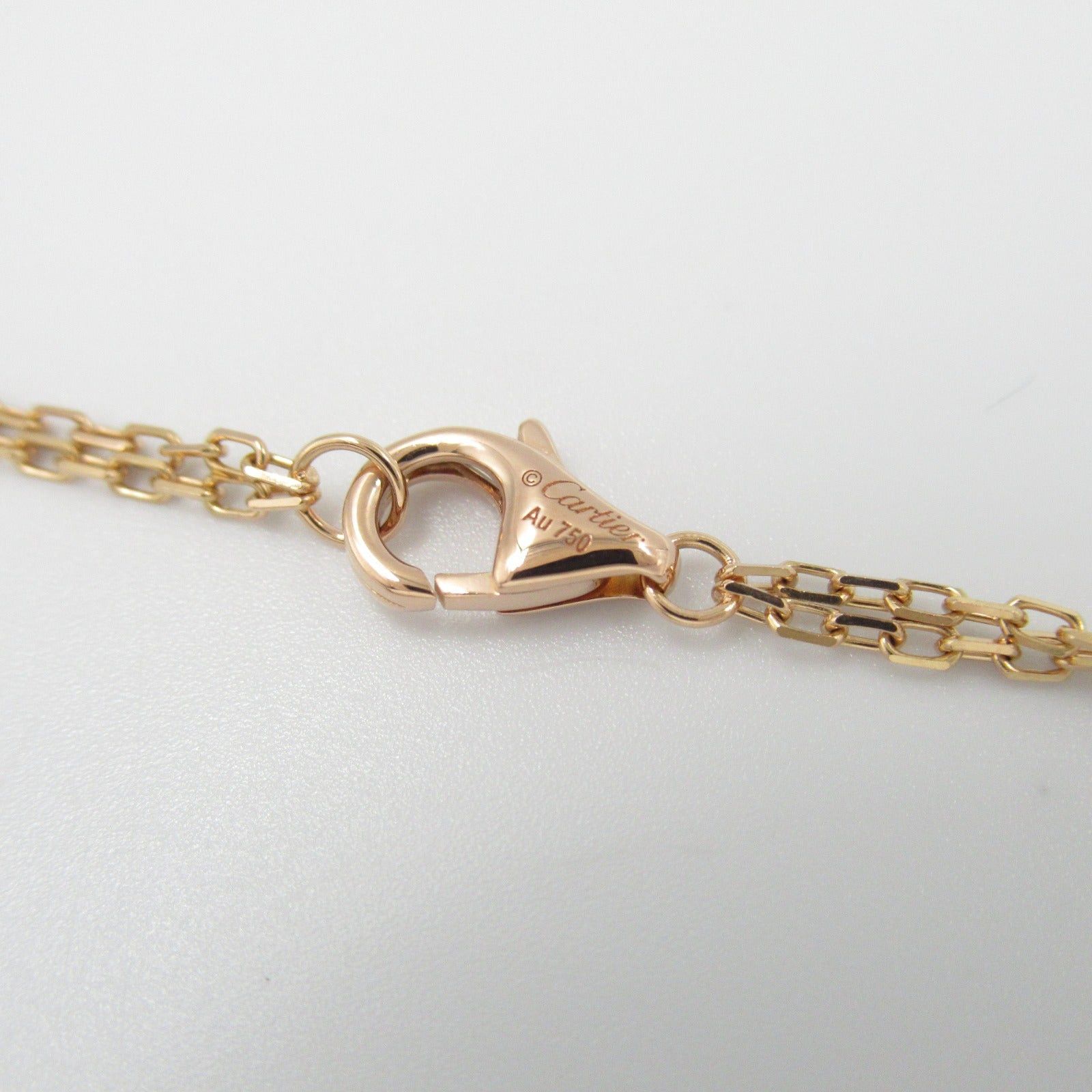 Cartier Cartier Love Diamond Necklace K18Pg (Pink Gold) Clear Size ONE SIZE - 5 Thumbnail
