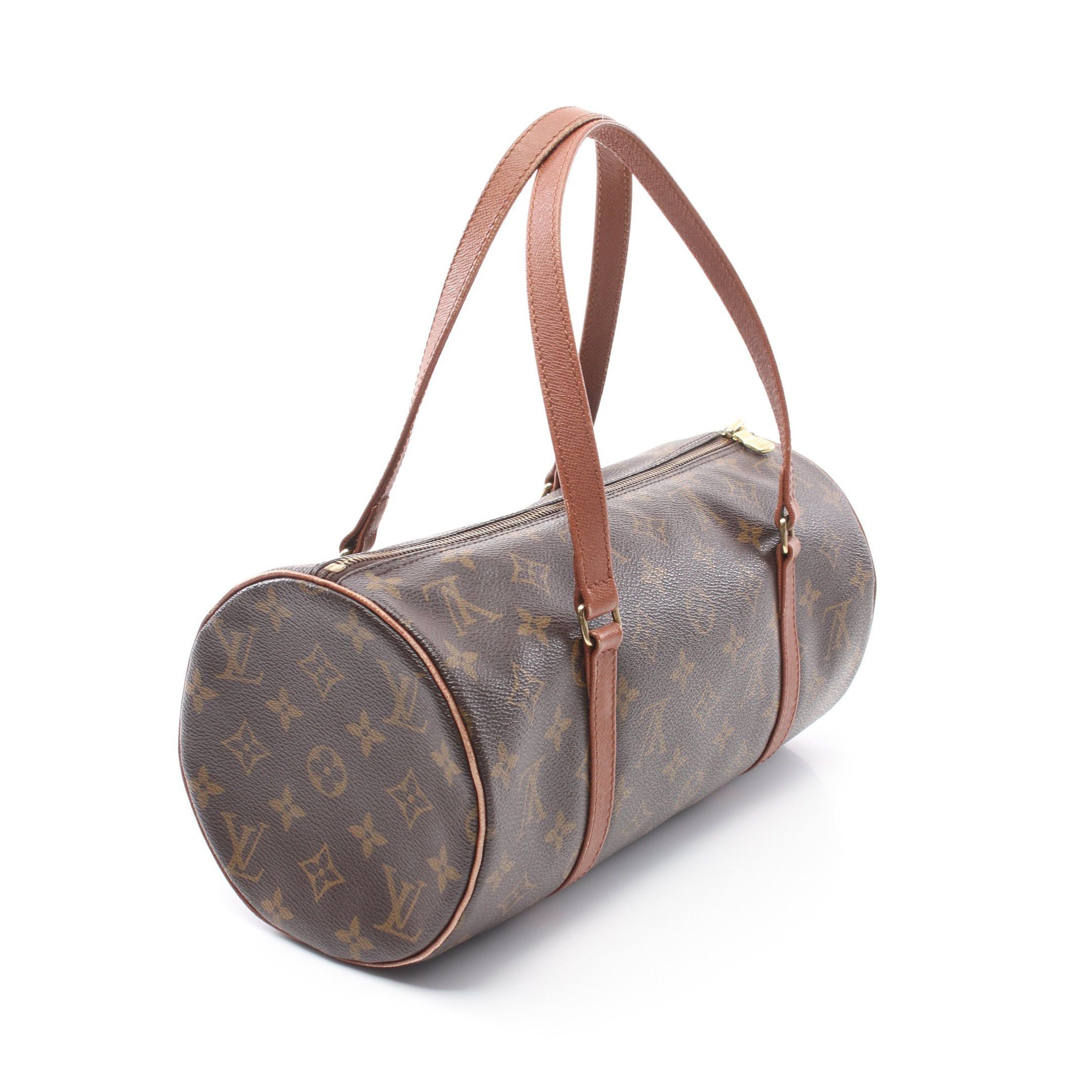 Louis Vuitton Louis Vuitton Papillon 30 Monogram Handbag Leather Brown Size ONE SIZE - 2 Thumbnail