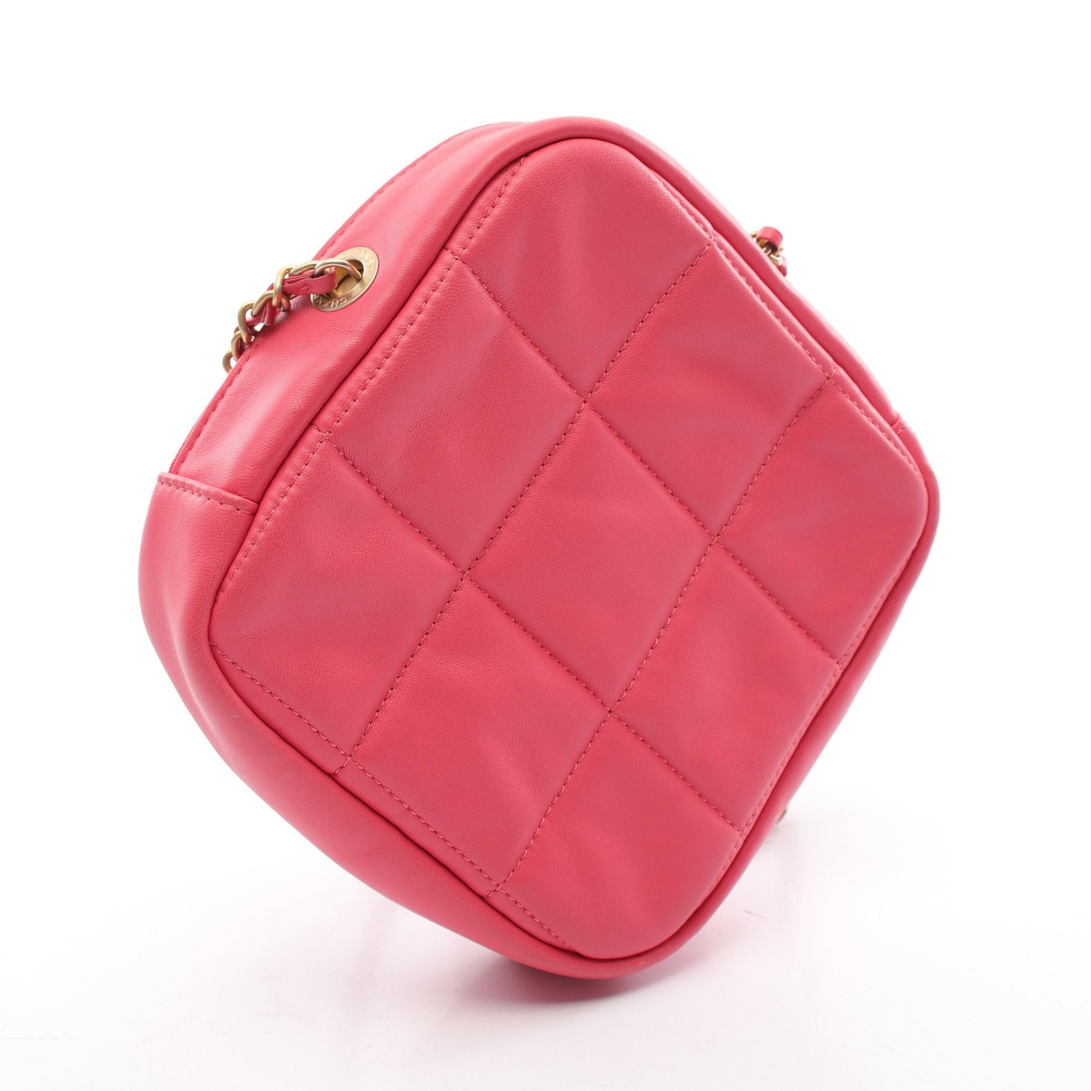 Chanel Chanel Matelasse Chain Shoulder Bag Lambskin Pink Gold Hardware Size ONE SIZE - 2 Thumbnail