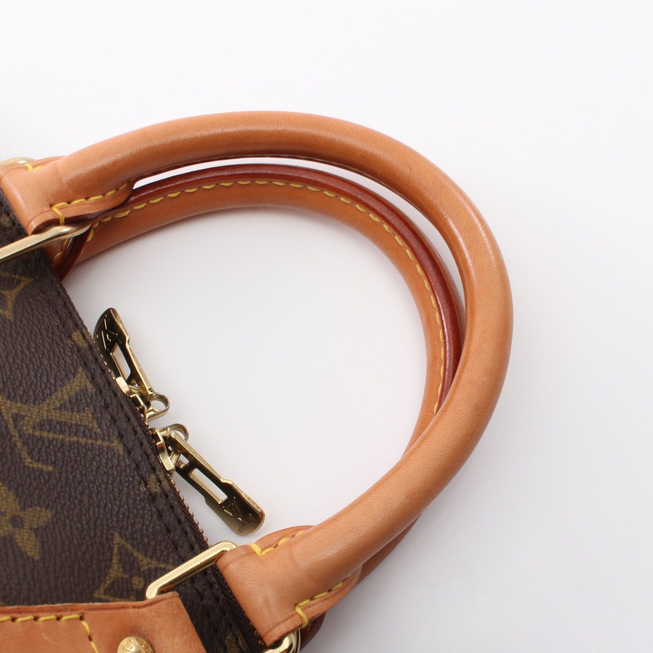 Louis Vuitton Louis Vuitton Alma Pm Monogram Handbag Leather Brown Size ONE SIZE - 10 Thumbnail