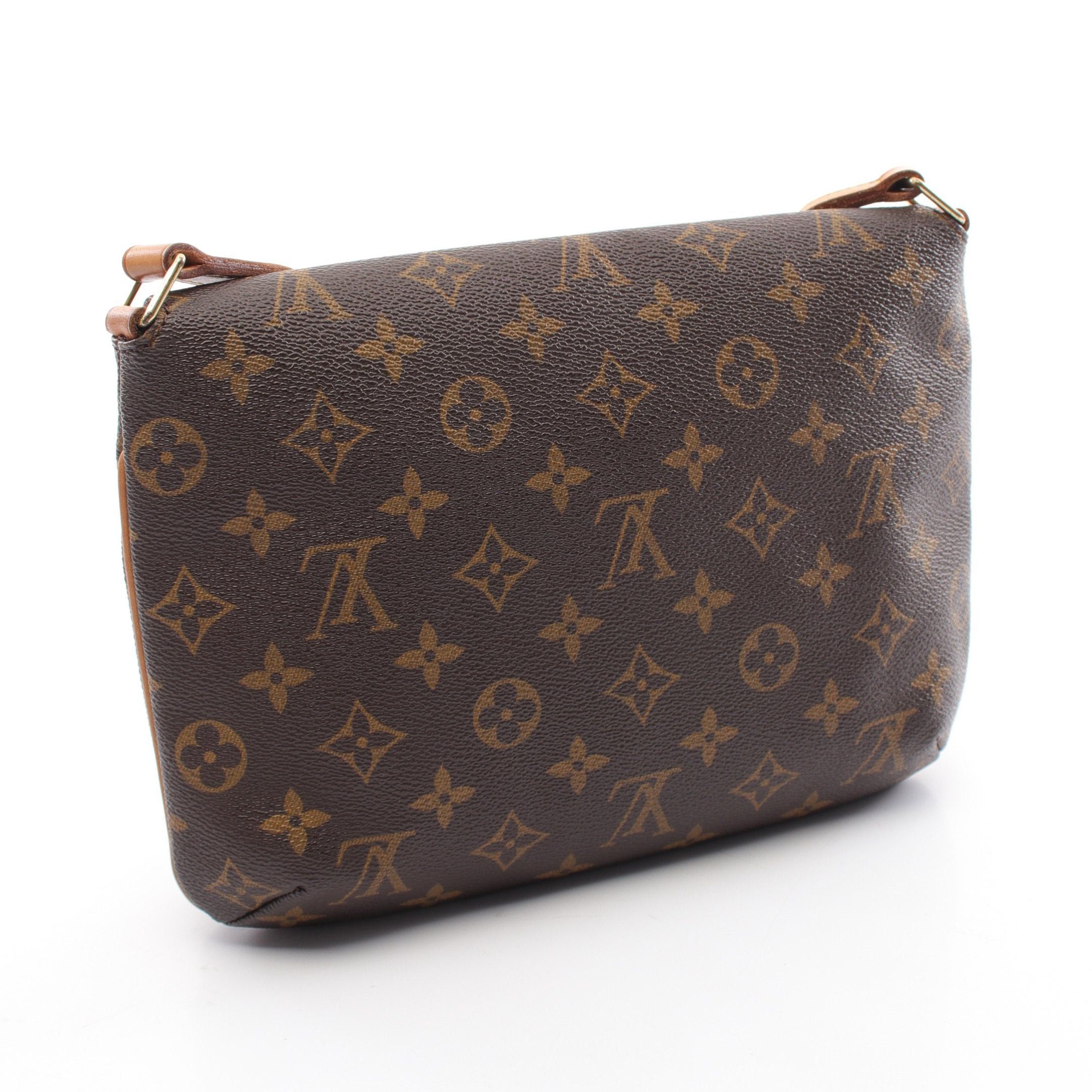 Louis Vuitton Louis Vuitton Musette Tango Short Strap Monogram Shoulder Bag Leather Brown Size ONE SIZE - 2 Thumbnail