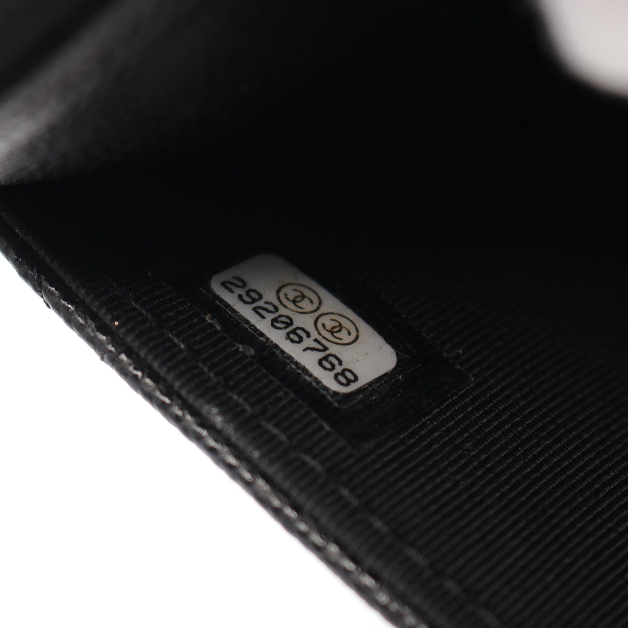Chanel Chanel Matelasse Chain Wallet Caviar Skin Black Gold Hardware Size ONE SIZE - 5 Thumbnail