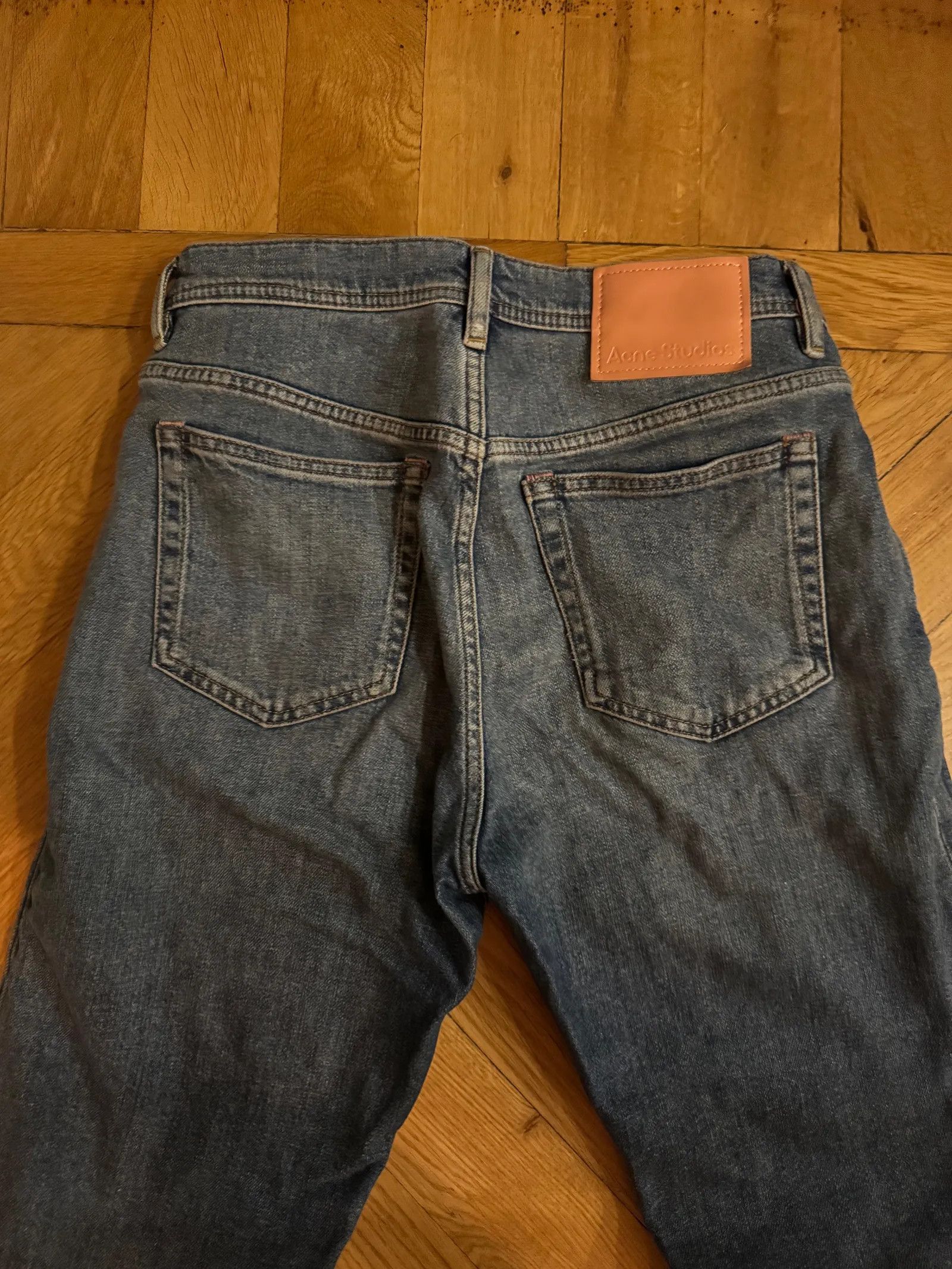 Acne Studios Acne Studios River Mid Blue Jeans Size 29" - 6 Thumbnail