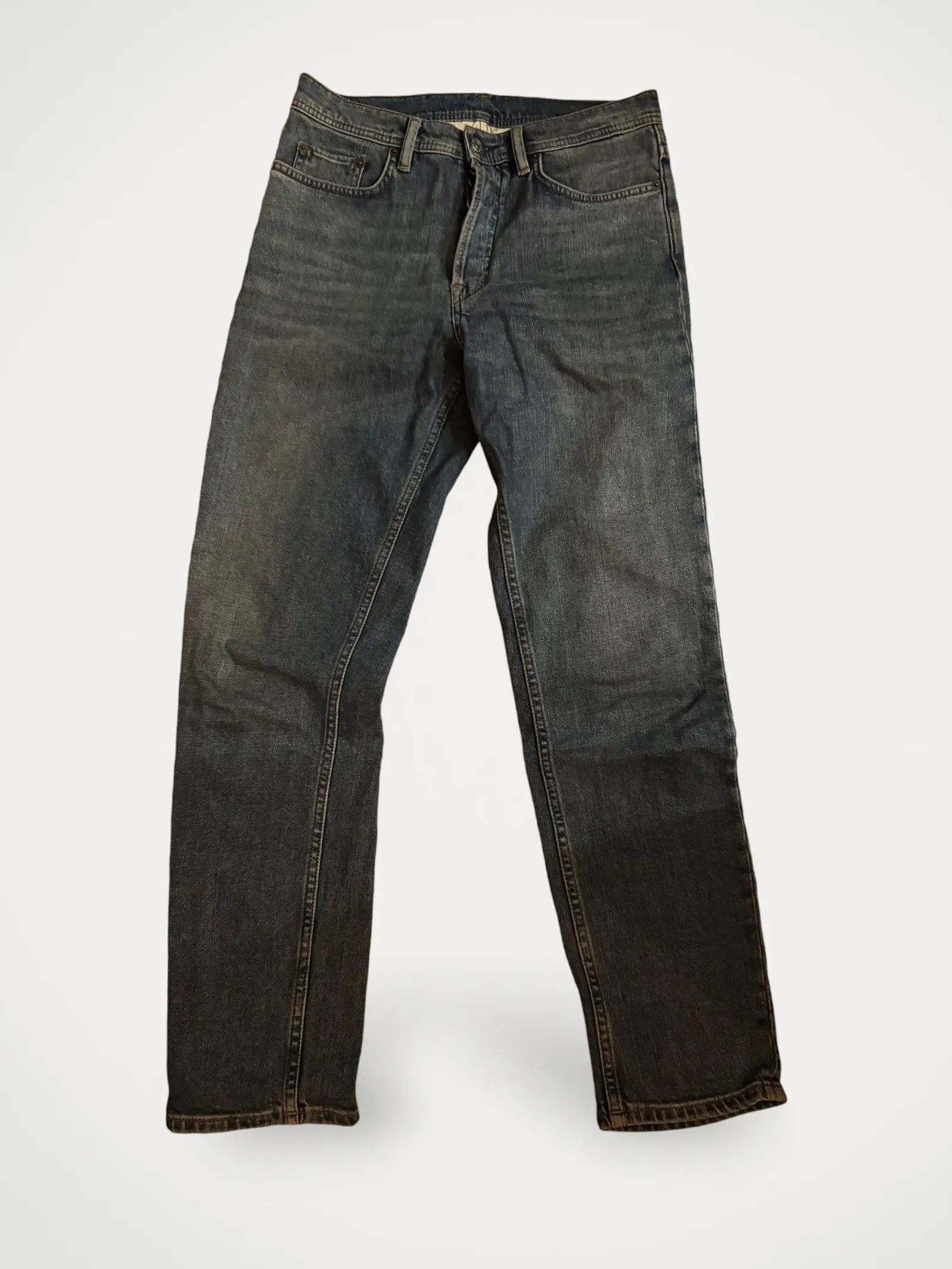 Acne Studios Acne Studios River Mid Blue Jeans Size 29" - 2 Thumbnail