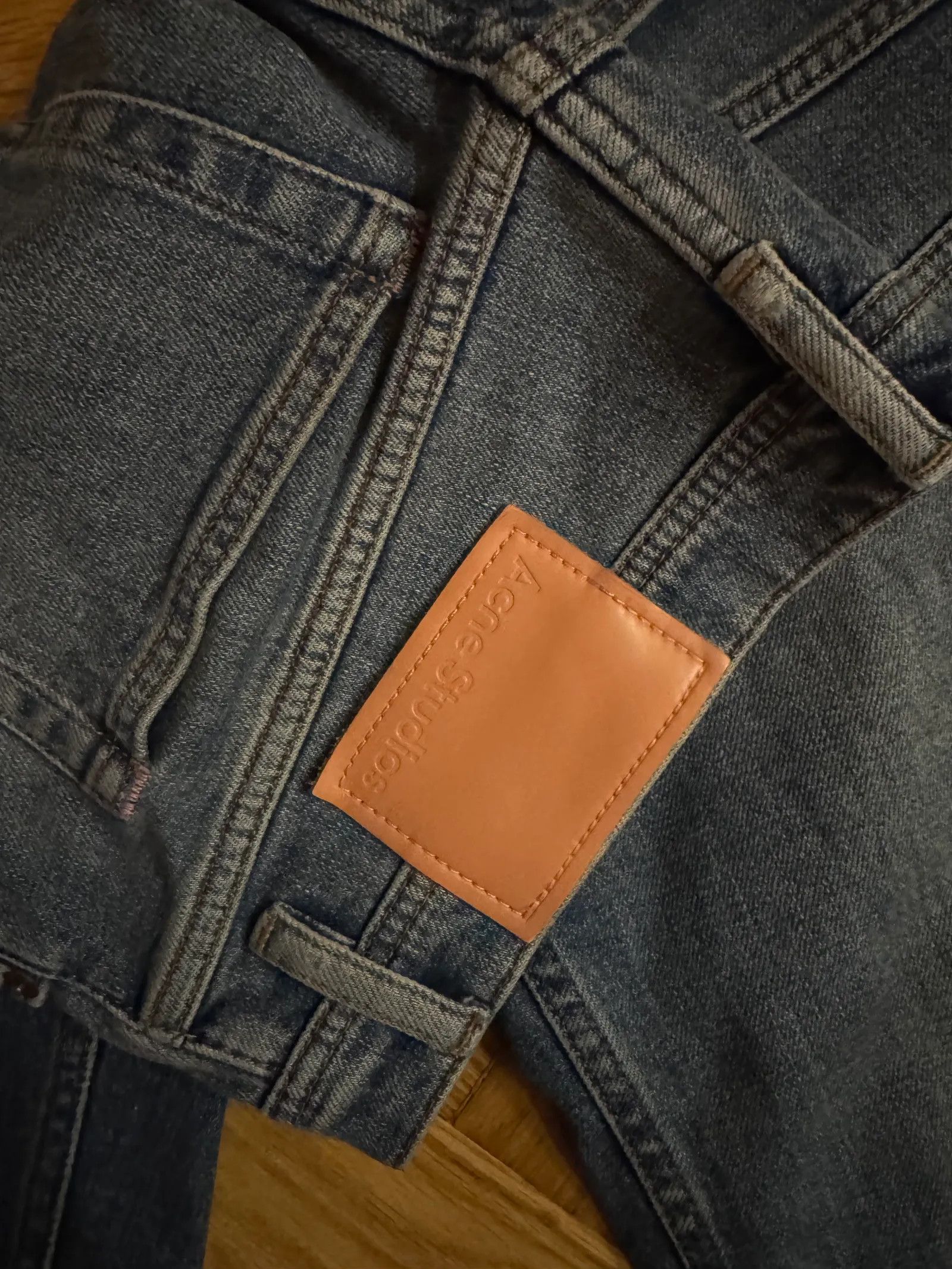 Acne Studios Acne Studios River Mid Blue Jeans Size 29" - 5 Thumbnail
