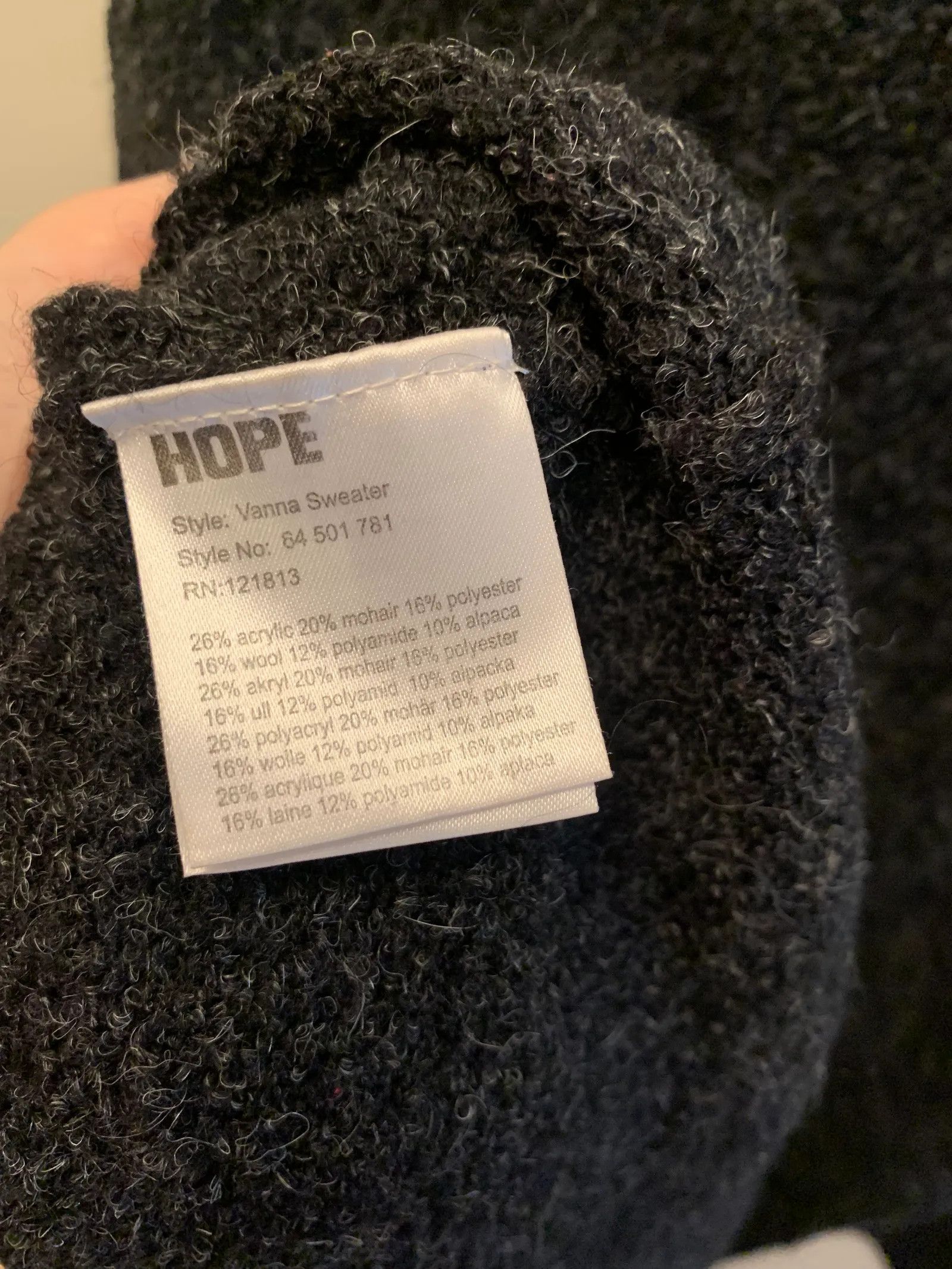Hope Hope Vanna Sweater Sweater Size XS / US 0-2 / IT 36-38 - 2 Thumbnail