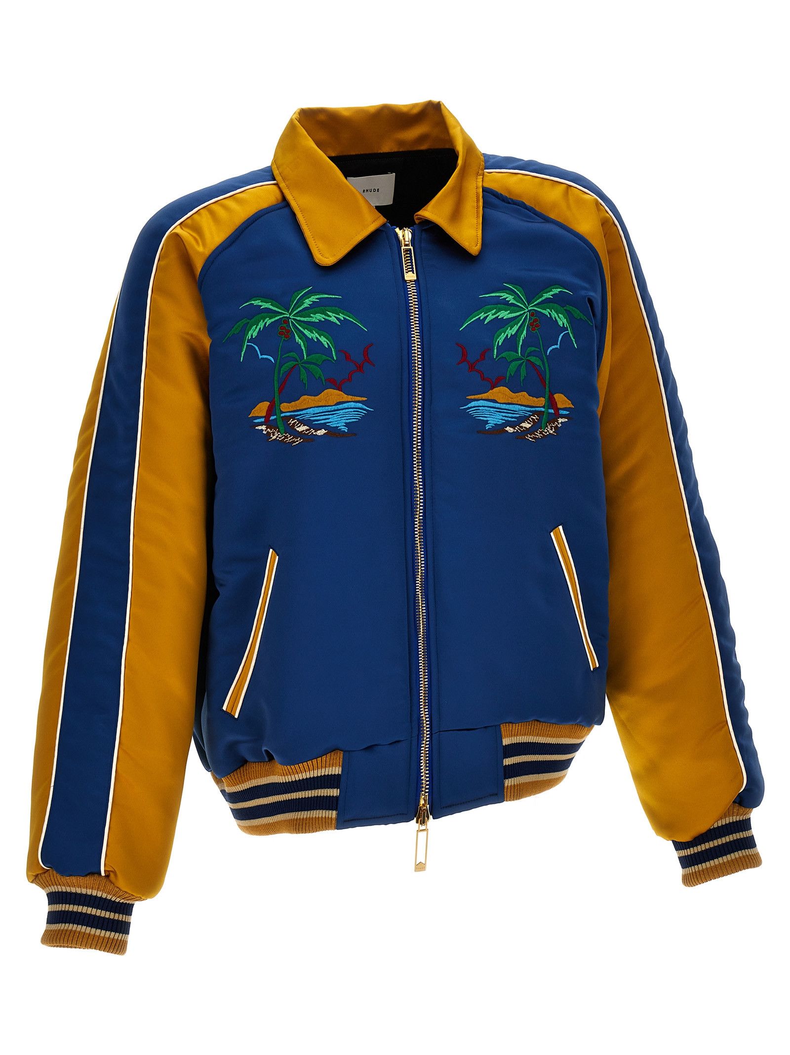 Rhude 'Palm Eagles Souvenir' Bomber Jacket Size US XL / EU 56 / 4 - 3 Thumbnail