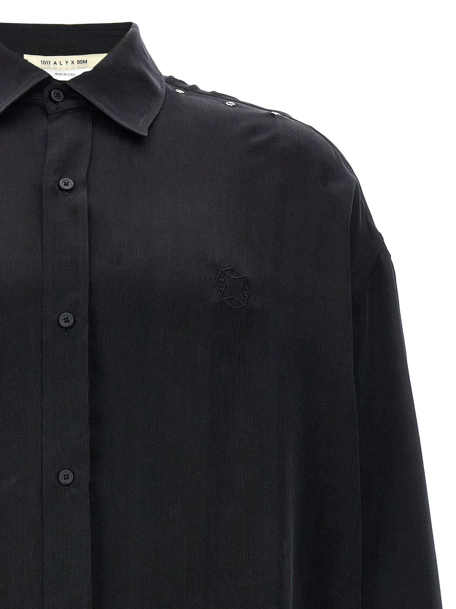 1017 ALYX 9SM Logo Embroidery Cupro Shirt Size US L / EU 52-54 / 3 - 3 Thumbnail