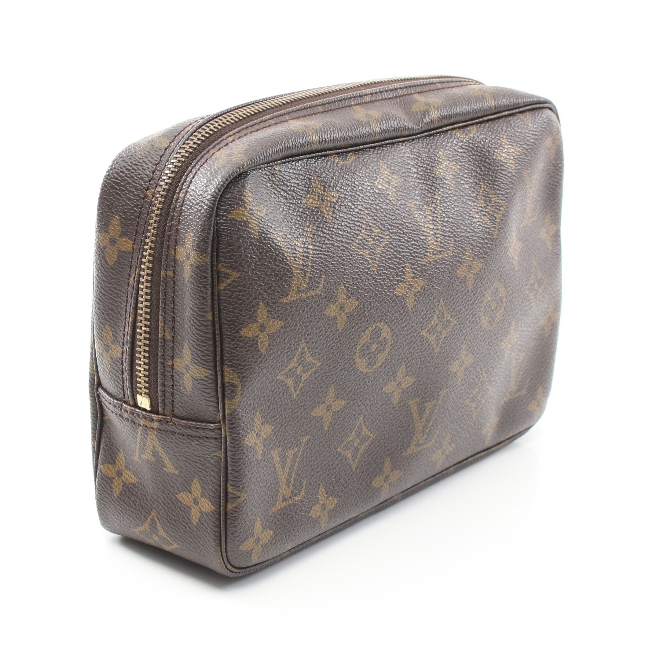 Louis Vuitton Louis Vuitton Truth Toilette 23 Monogram Cosmetic Pouch Brown Size ONE SIZE - 2 Thumbnail