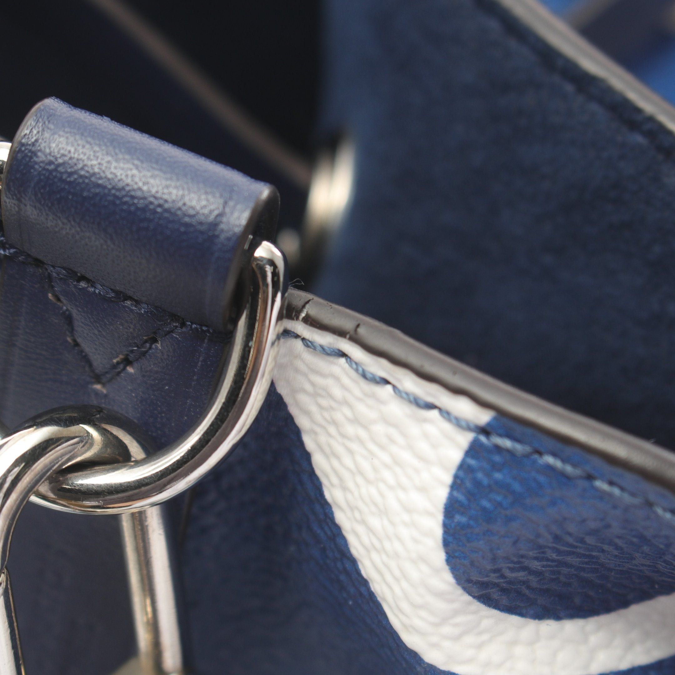 Louis Vuitton Louis Vuitton Neo Noe Lv Escale Monogram Shoulder Bag Leather Blue Size ONE SIZE - 8 Thumbnail