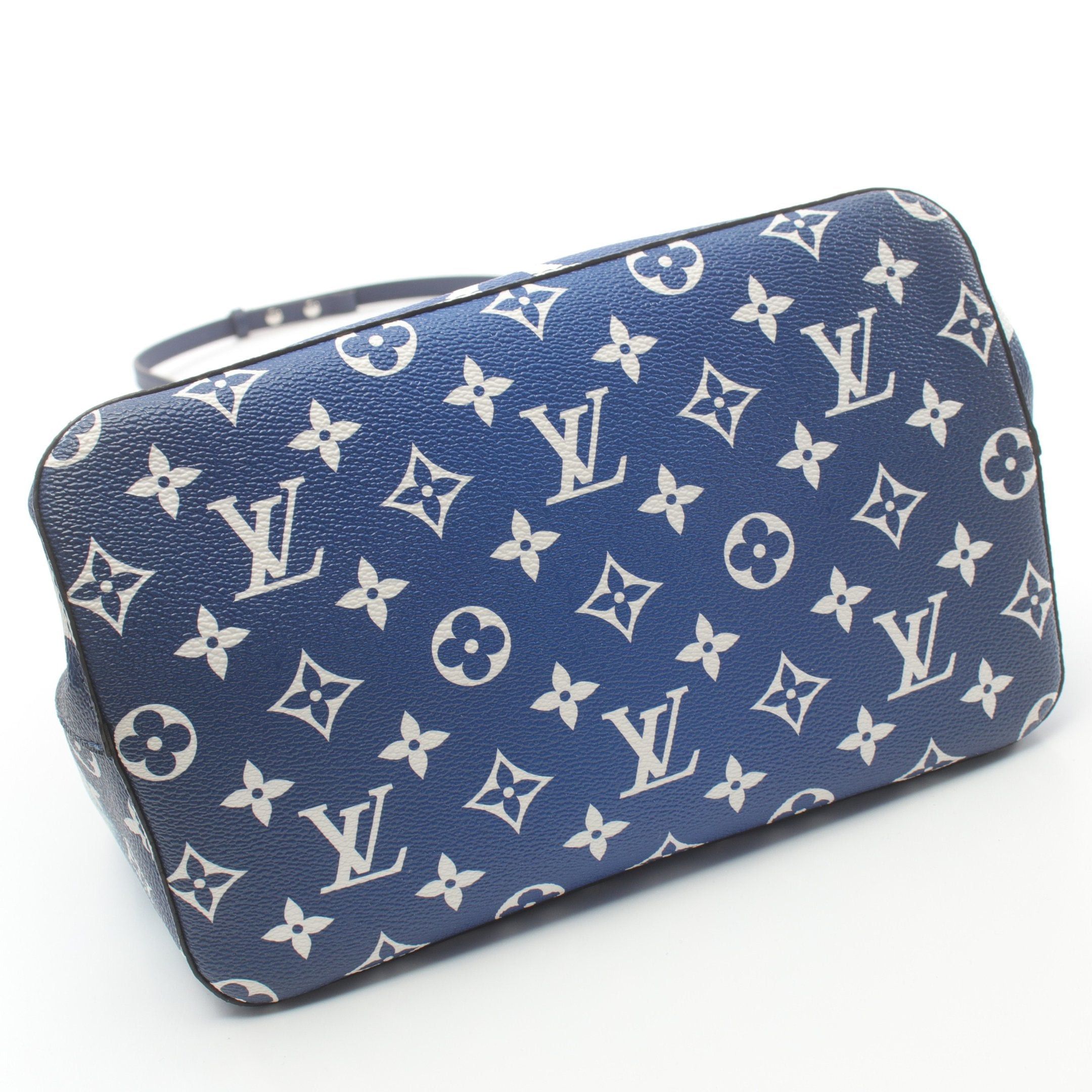 Louis Vuitton Louis Vuitton Neo Noe Lv Escale Monogram Shoulder Bag Leather Blue Size ONE SIZE - 7 Thumbnail