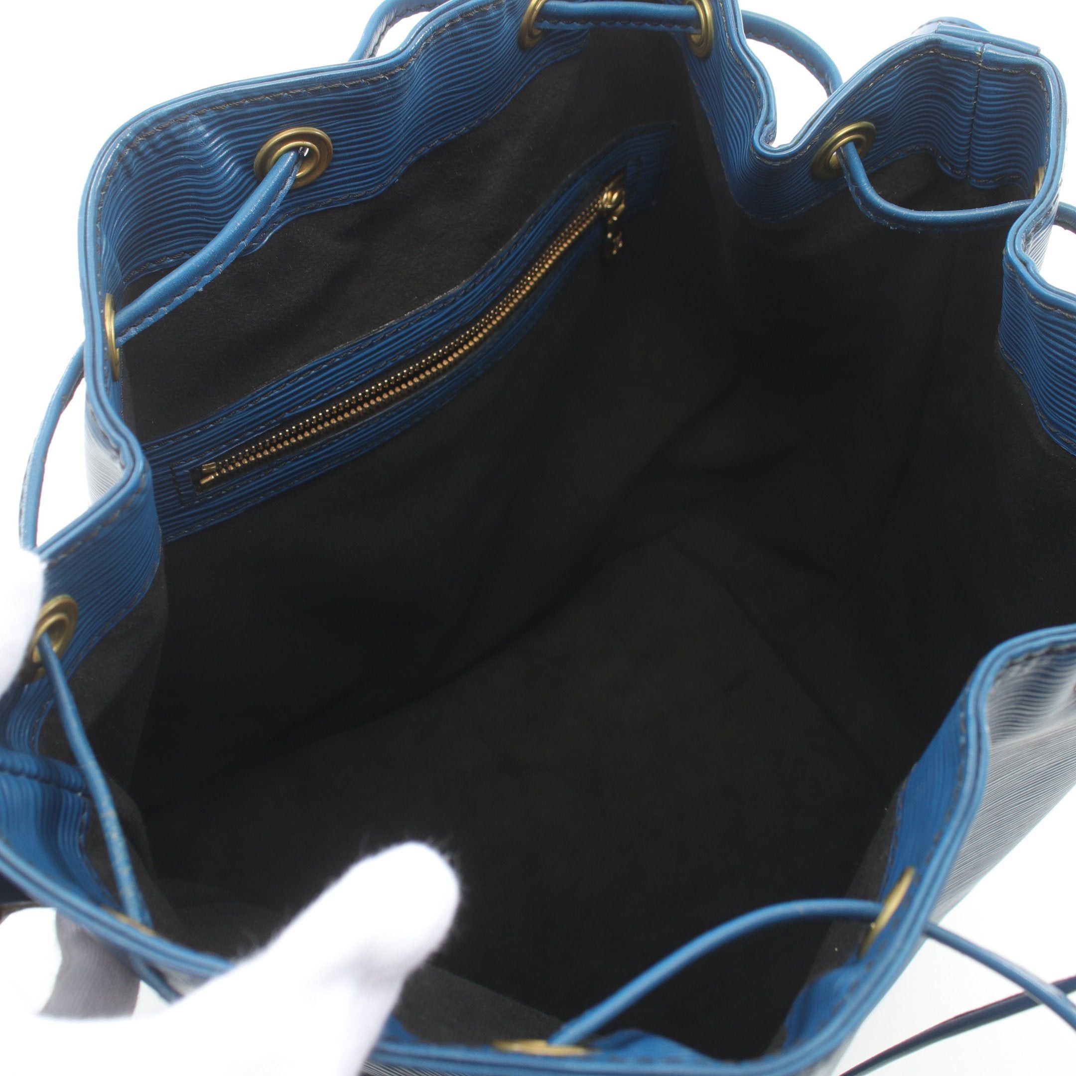 Louis Vuitton Louis Vuitton Noe Epi Toledo Blue Shoulder Bag Leather Size ONE SIZE - 3 Thumbnail
