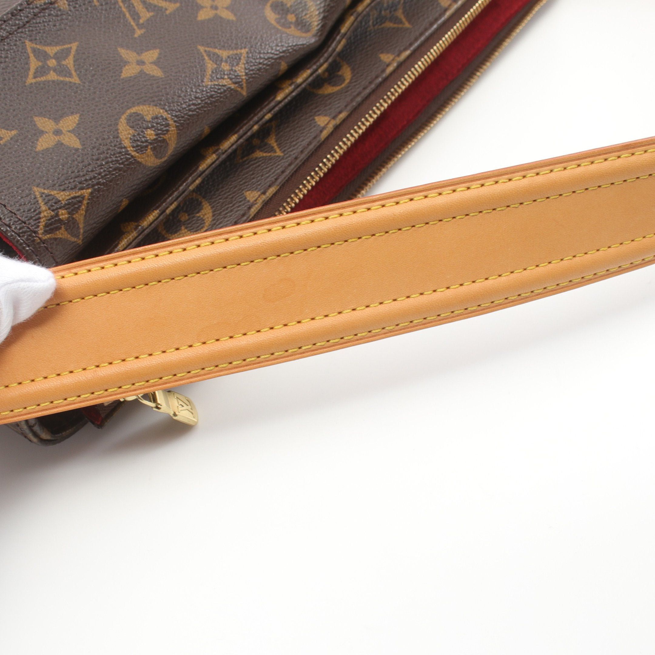 Louis Vuitton Louis Vuitton Vivacite Gm Monogram Shoulder Bag Leather Brown Size ONE SIZE - 8 Thumbnail