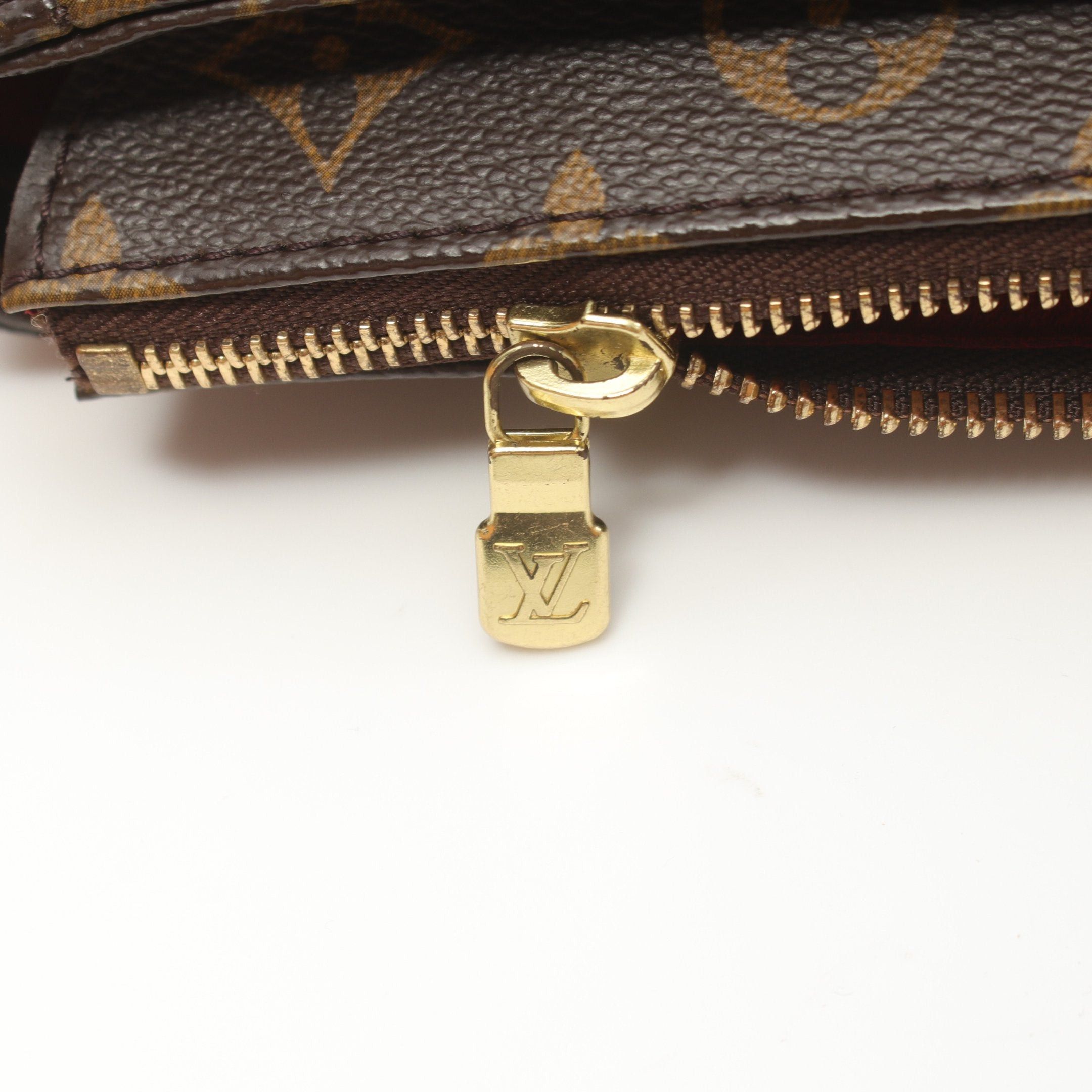 Louis Vuitton Louis Vuitton Vivacite Gm Monogram Shoulder Bag Leather Brown Size ONE SIZE - 9 Thumbnail