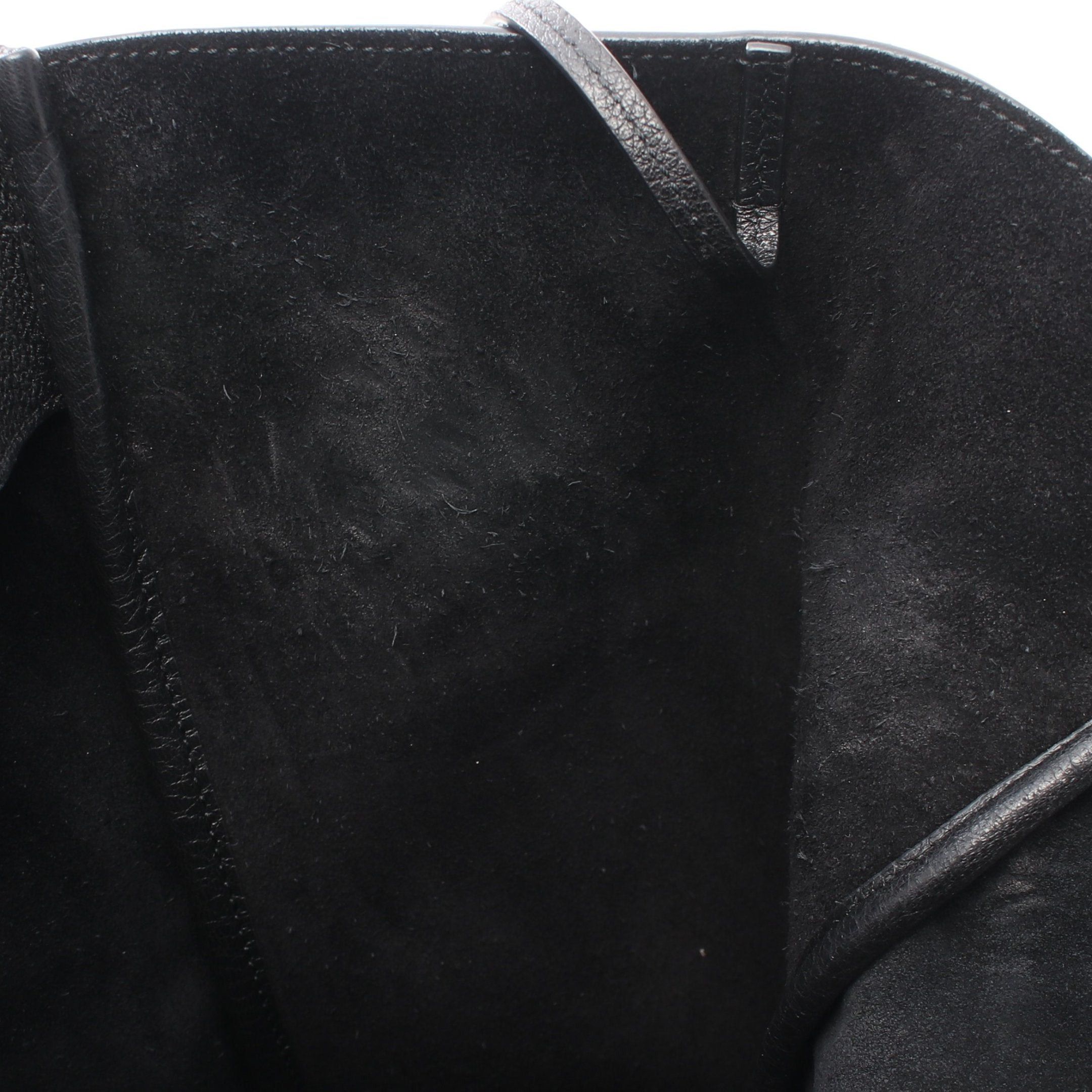Yves Saint Laurent Yves Saint Laurent Le 5 A 7 Bea Shoulder Bag Tote Leather Black Size ONE SIZE - 7 Thumbnail