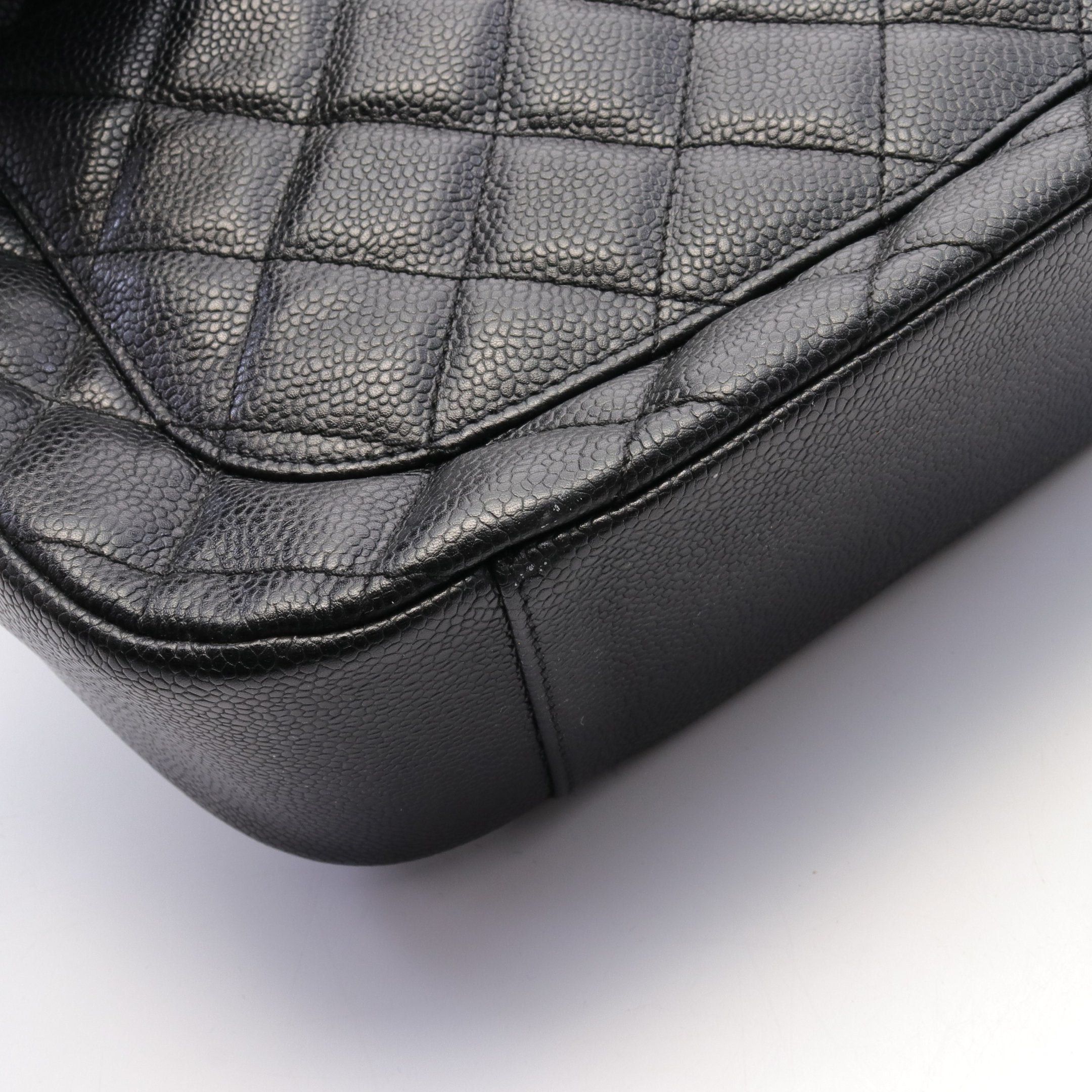 Chanel Chanel Coco Mark Chain Shoulder Bag Caviar Skin Black Gold Hardware Size ONE SIZE - 7 Thumbnail