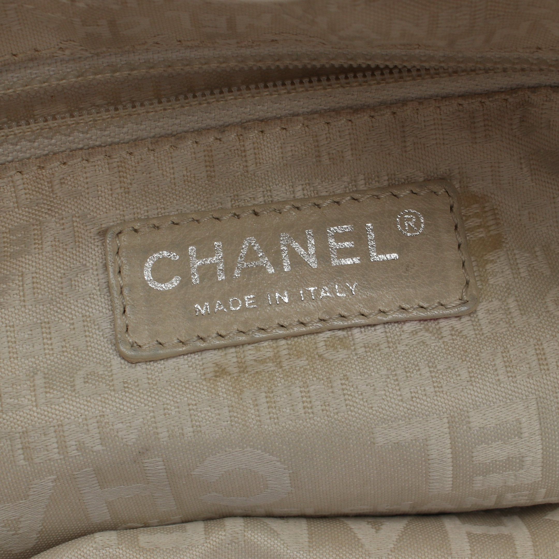Chanel Chanel Coco Mark Chain Shoulder Bag Caviar Skin Ivory Silver Hardware Mesh Size ONE SIZE - 4 Thumbnail
