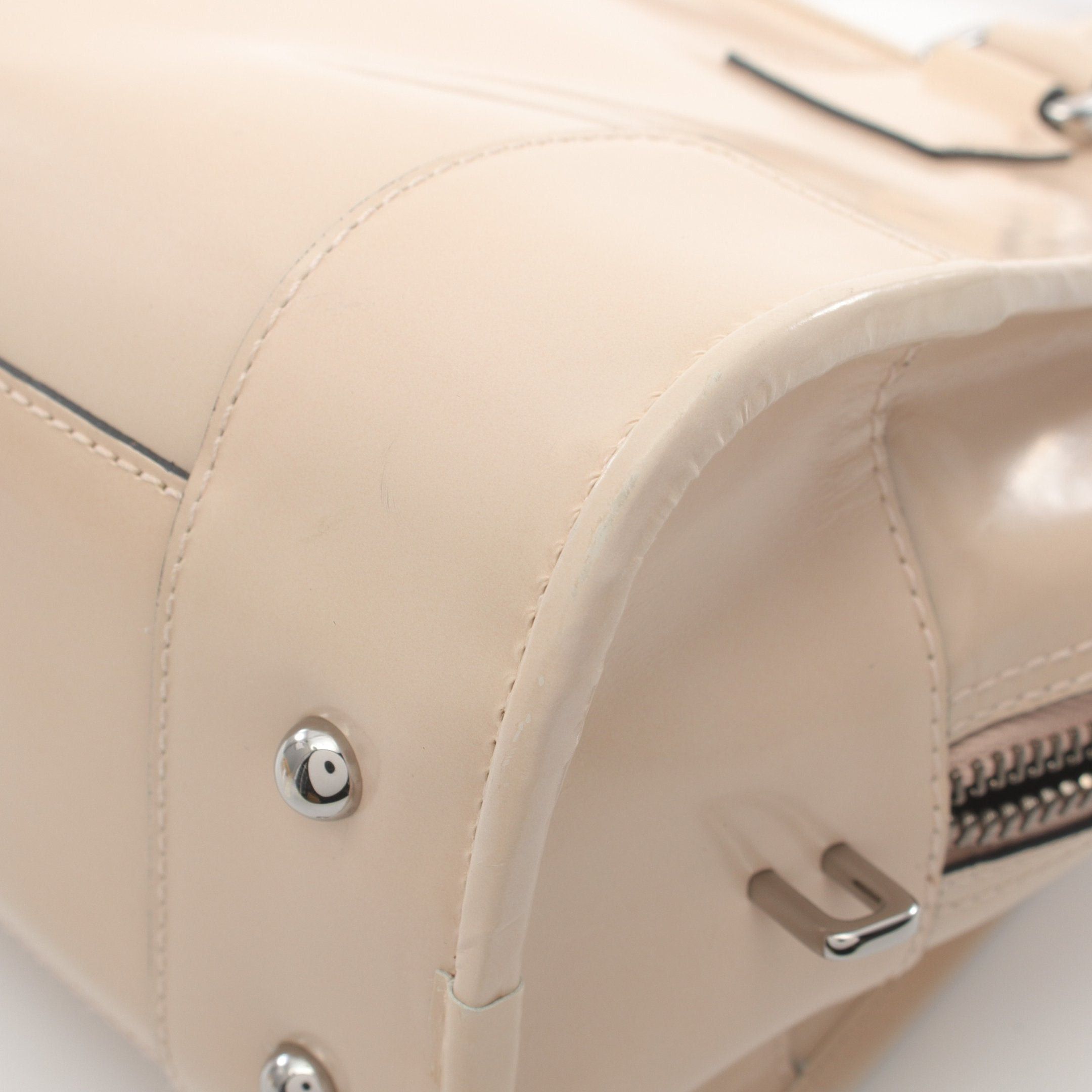 Loewe Loewe Amazona28 Handbag Leather Beige Size ONE SIZE - 7 Thumbnail