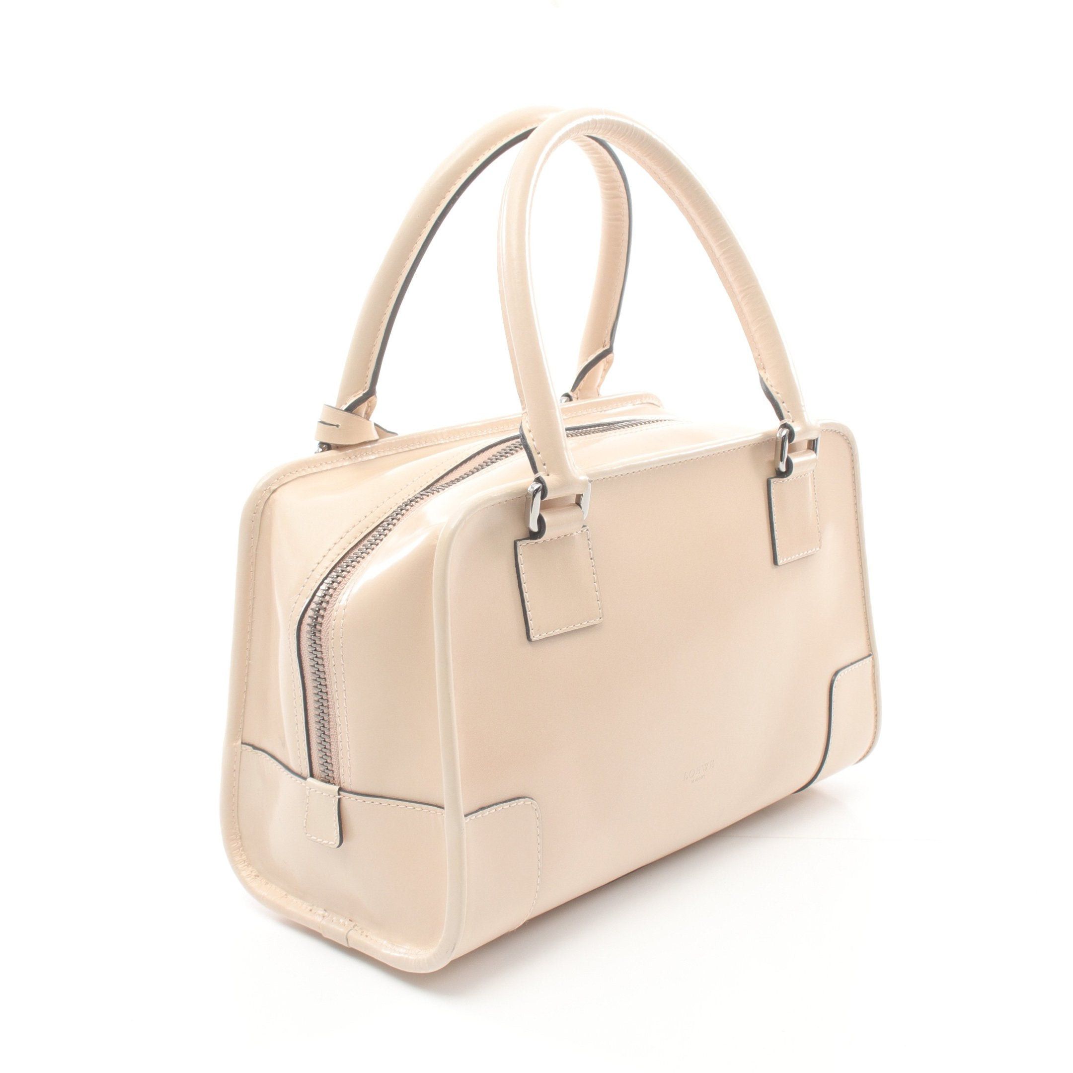 Loewe Loewe Amazona28 Handbag Leather Beige Size ONE SIZE - 2 Thumbnail