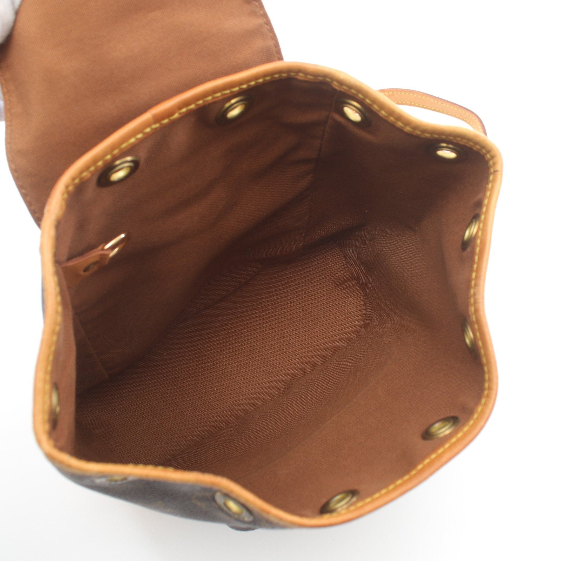 Louis Vuitton Louis Vuitton Mini Monster Monogram Backpack Rucksack Leather Brown Size ONE SIZE - 3 Thumbnail