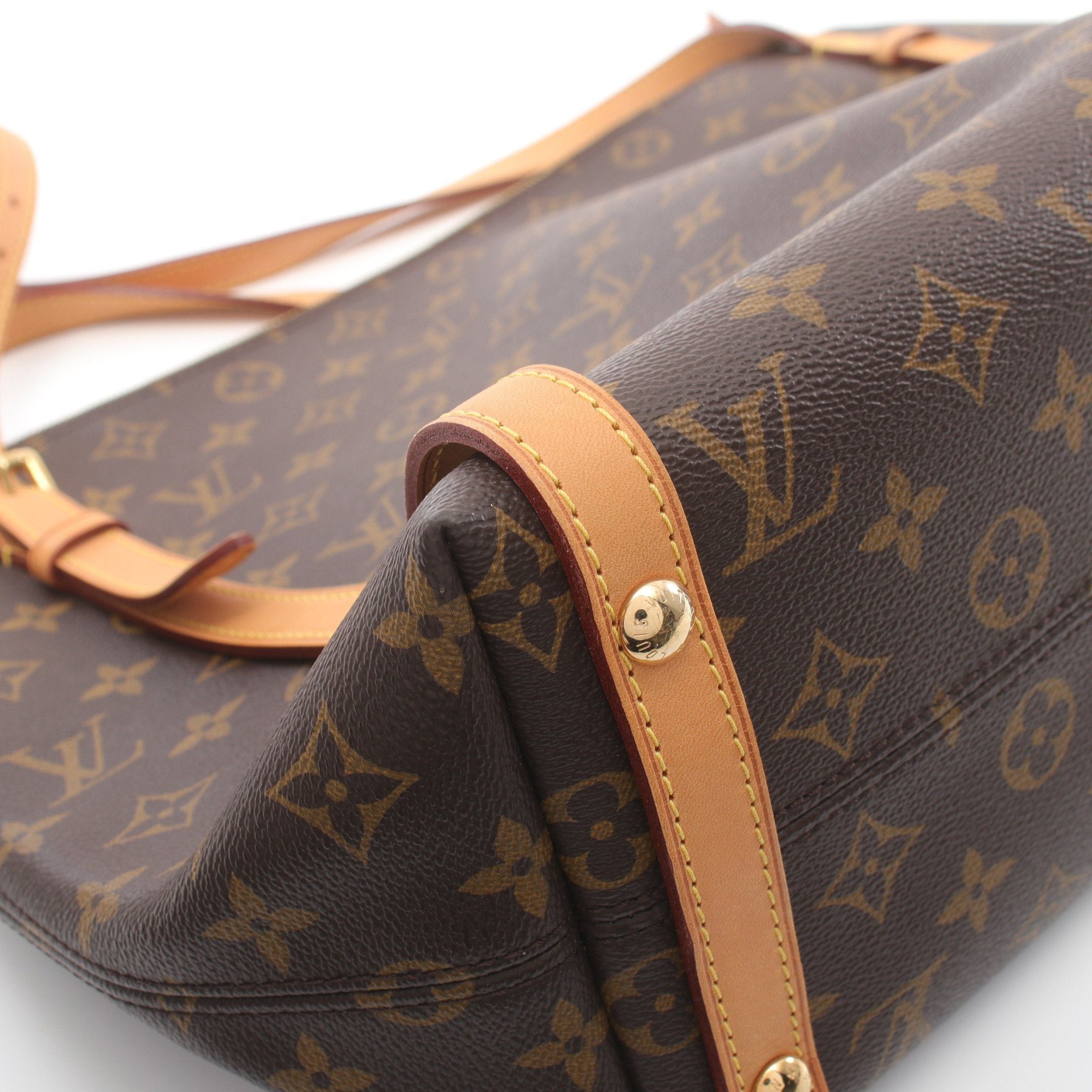 Louis Vuitton Louis Vuitton Tuileries Monogram Shoulder Bag Tote Leather Brown Size ONE SIZE - 6 Thumbnail