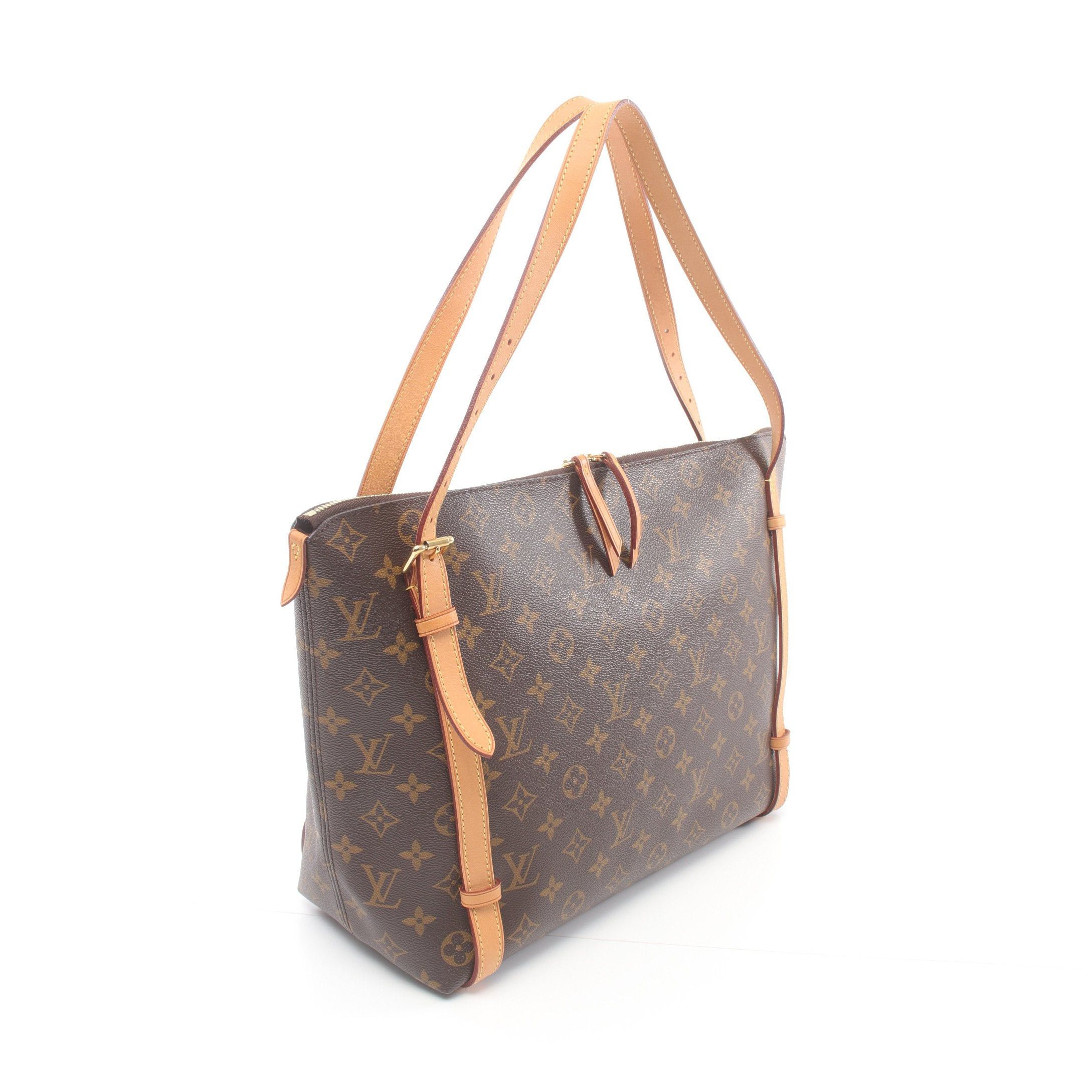 Louis Vuitton Louis Vuitton Tuileries Monogram Shoulder Bag Tote Leather Brown Size ONE SIZE - 2 Thumbnail