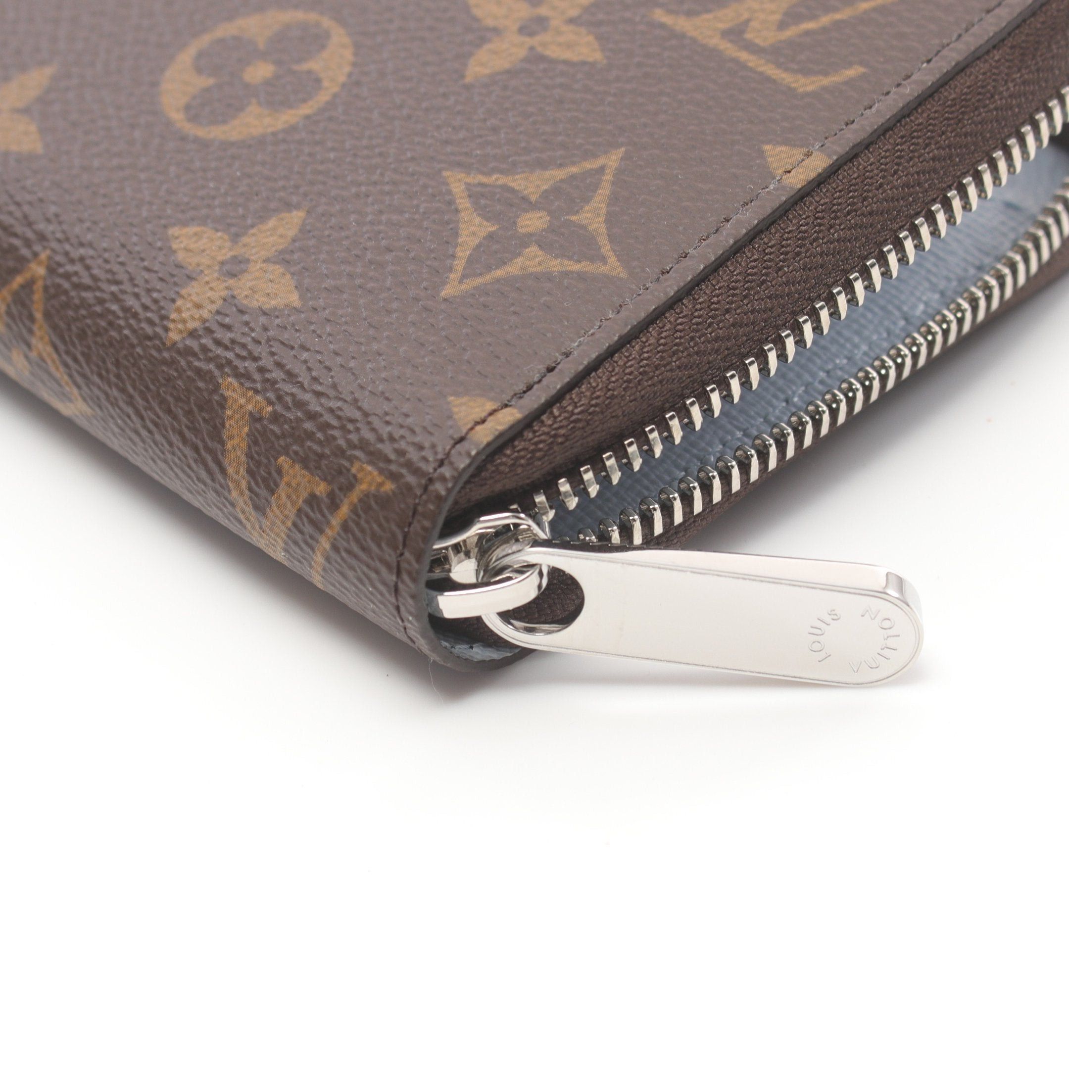 Louis Vuitton Louis Vuitton Zippy Wallet Monogram Washed Blue Round Zipper Long Brown Size ONE SIZE - 5 Thumbnail
