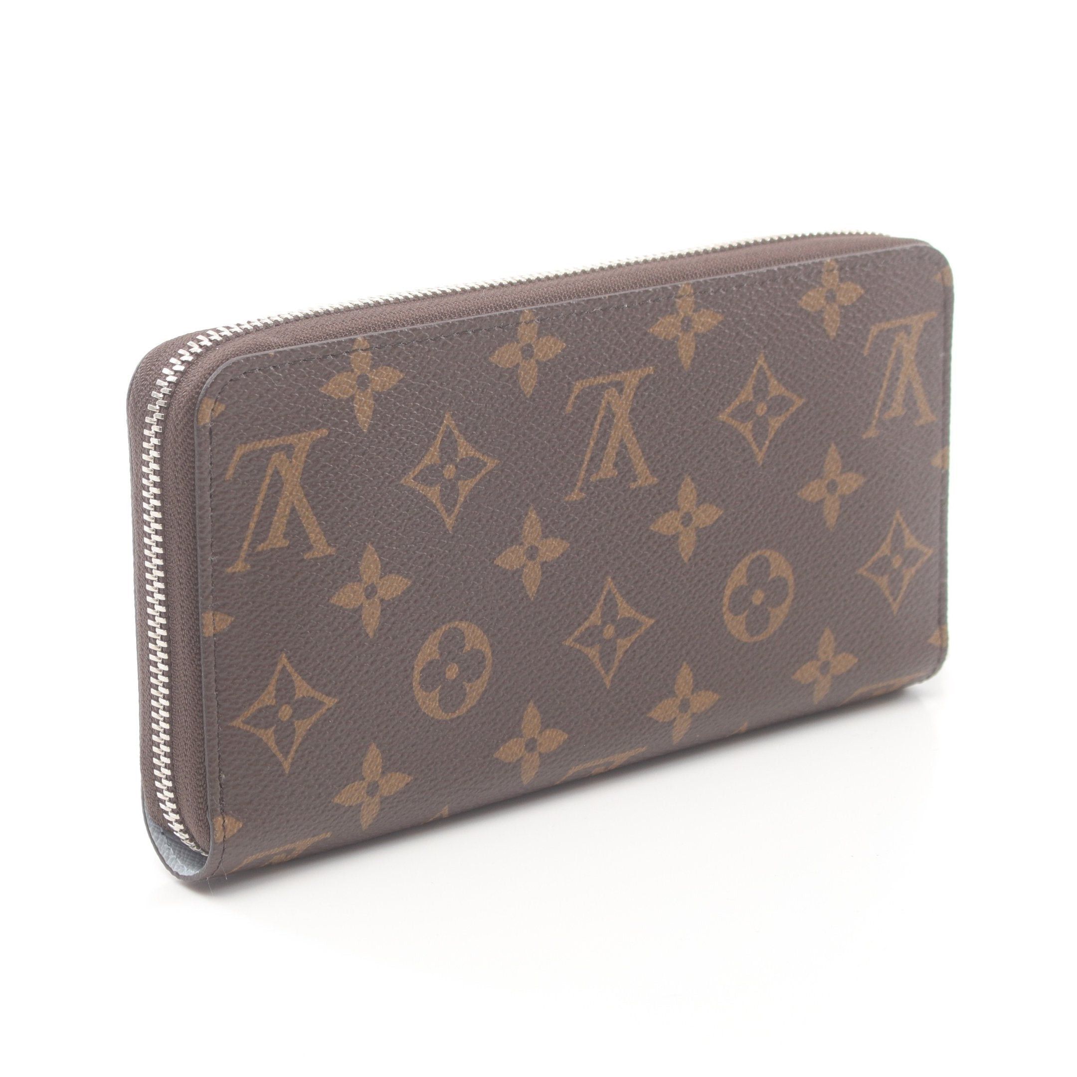 Louis Vuitton Louis Vuitton Zippy Wallet Monogram Washed Blue Round Zipper Long Brown Size ONE SIZE - 2 Thumbnail