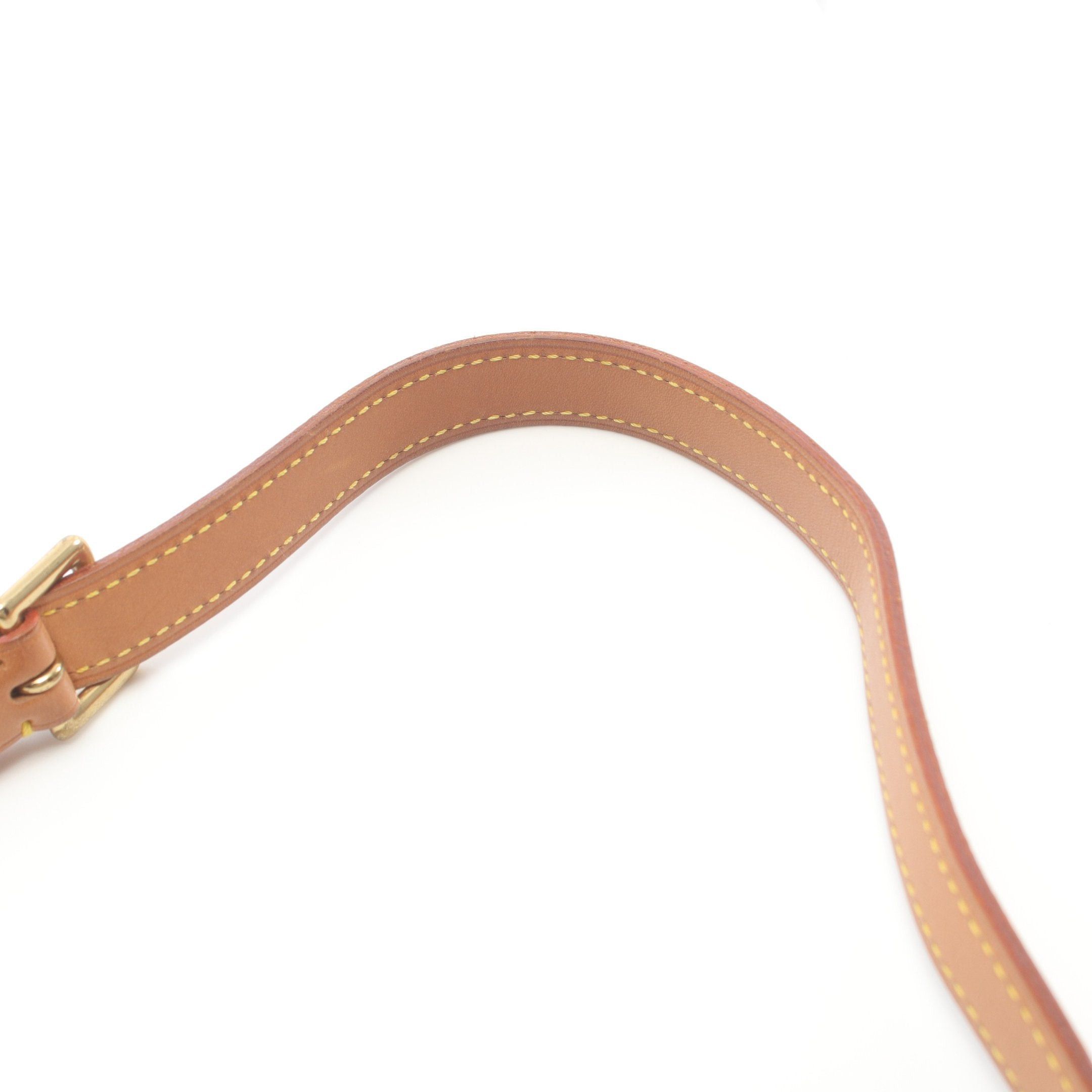 Louis Vuitton Louis Vuitton Musette Tango Short Strap Monogram Shoulder Bag Leather Brown Size ONE SIZE - 7 Thumbnail