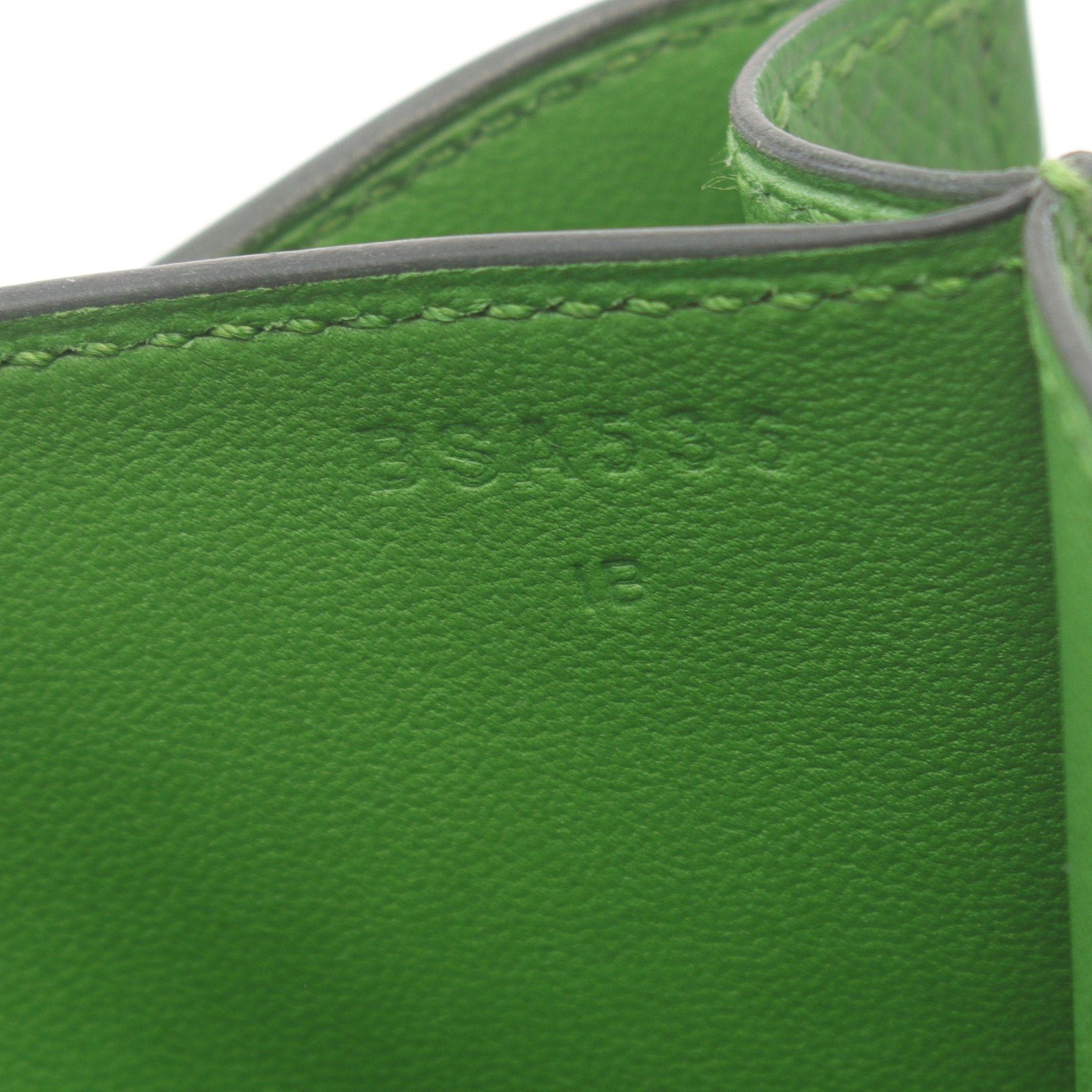 Hermes Hermes Constance 3 Mini Veil Yucca Shoulder Bag Veau Epsom Green Gold Hardware B Stamp Size ONE SIZE - 5 Thumbnail
