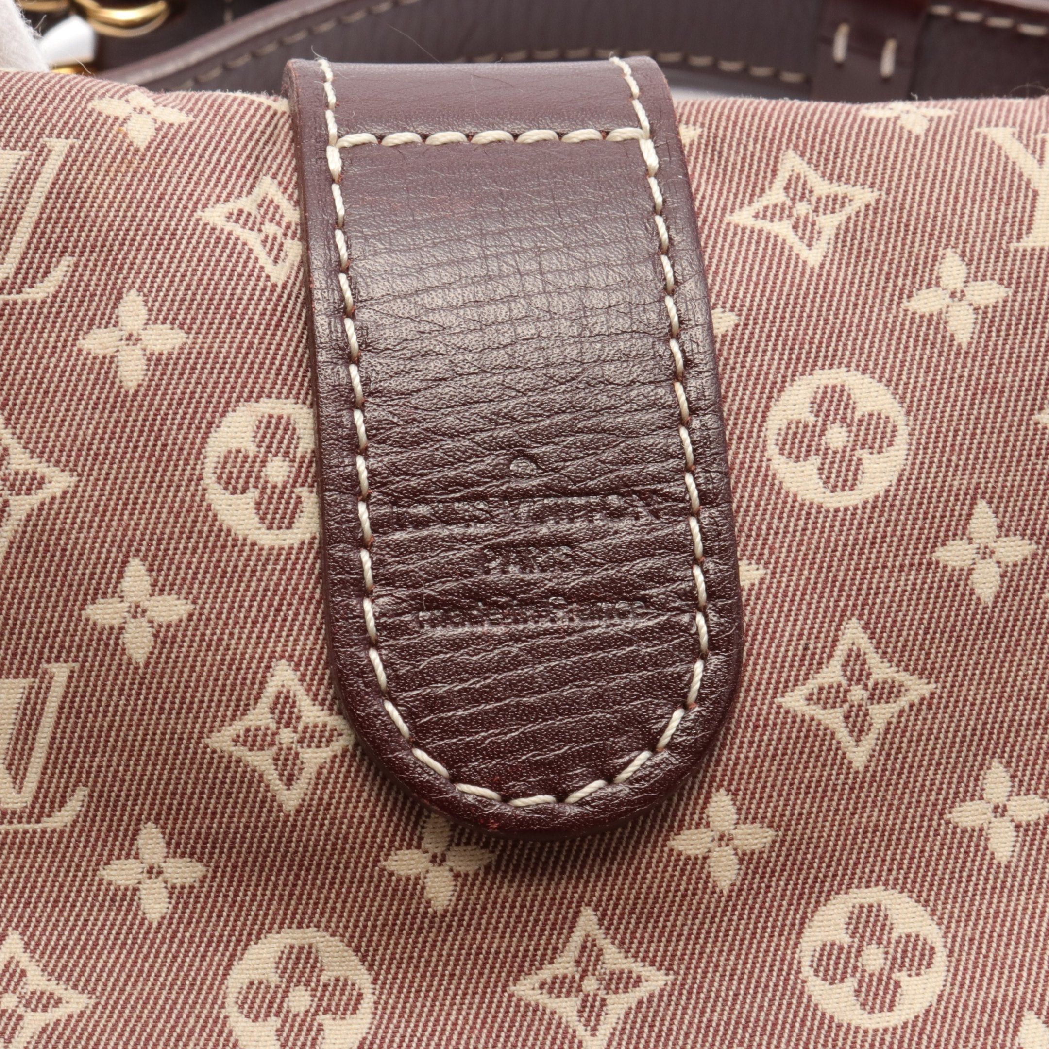 Louis Vuitton Louis Vuitton Romance Monogram Idyl Sepia Shoulder Bag Canvas Leather Pink Bordeaux Size ONE SIZE - 4 Thumbnail