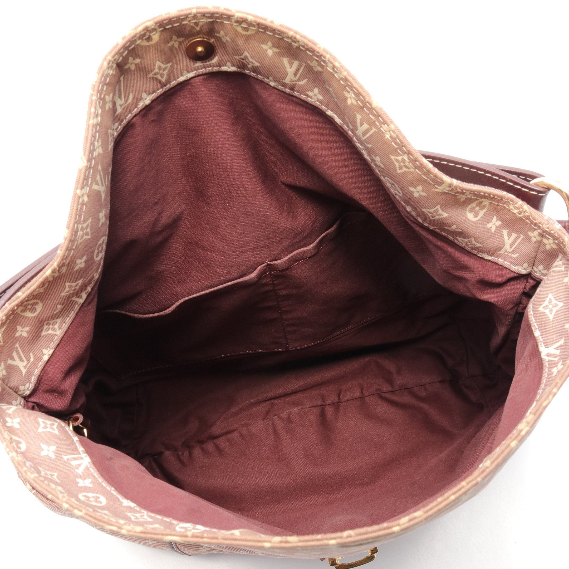 Louis Vuitton Louis Vuitton Romance Monogram Idyl Sepia Shoulder Bag Canvas Leather Pink Bordeaux Size ONE SIZE - 3 Thumbnail