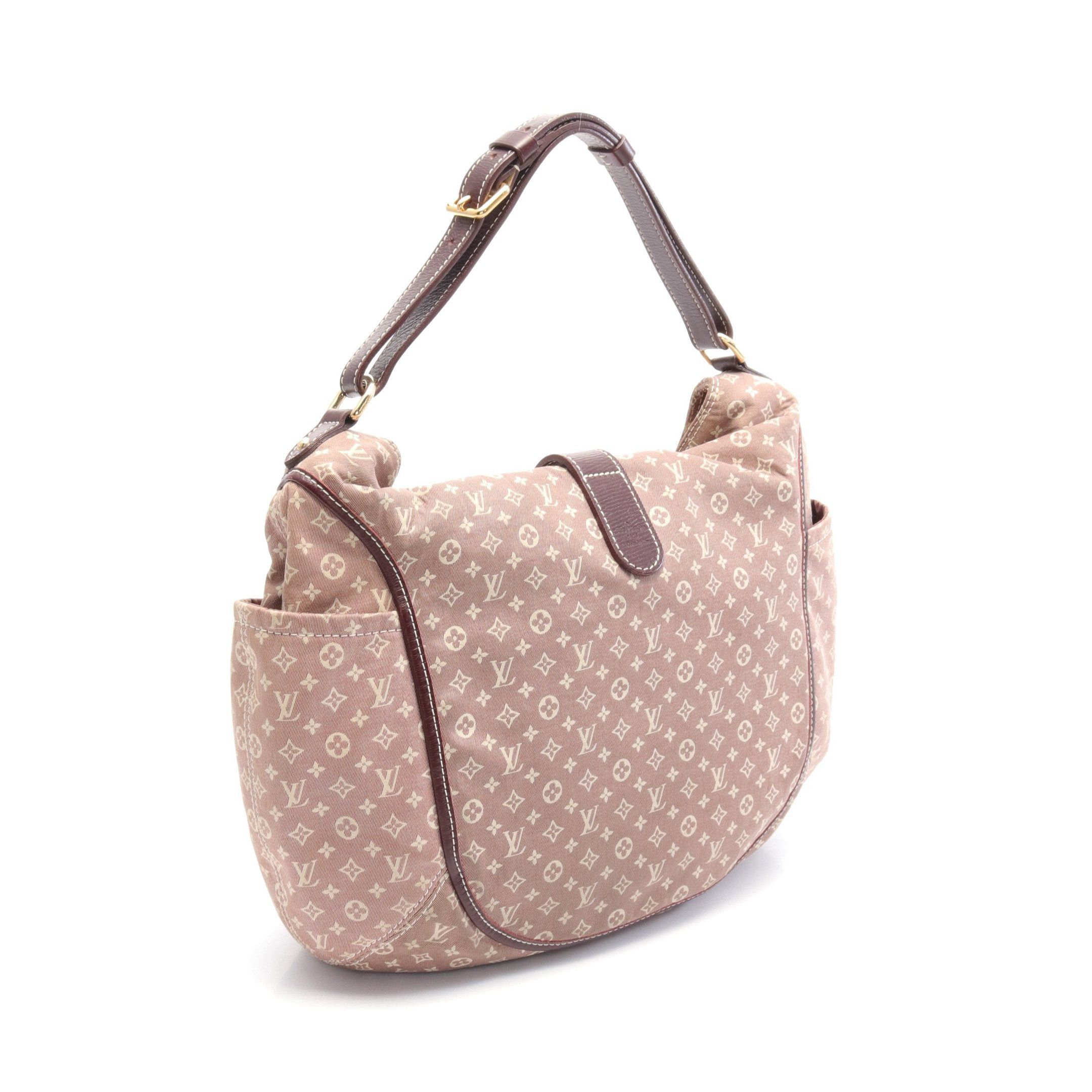 Louis Vuitton Louis Vuitton Romance Monogram Idyl Sepia Shoulder Bag Canvas Leather Pink Bordeaux Size ONE SIZE - 2 Thumbnail