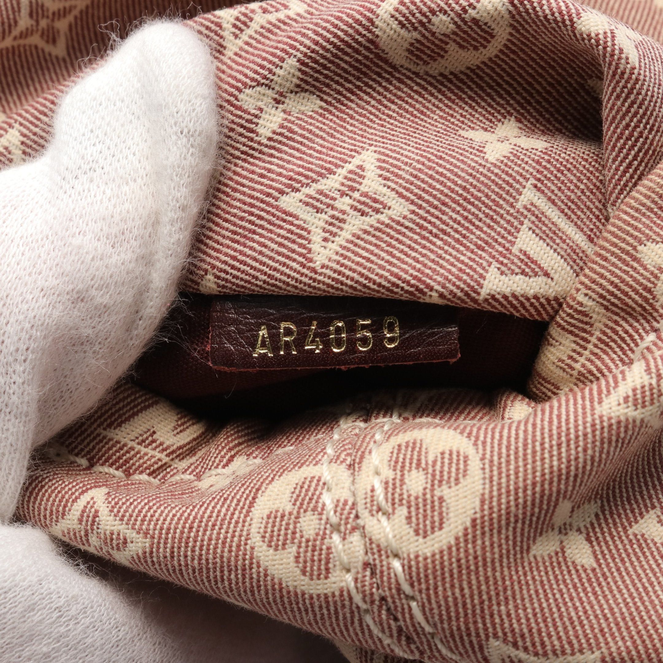 Louis Vuitton Louis Vuitton Romance Monogram Idyl Sepia Shoulder Bag Canvas Leather Pink Bordeaux Size ONE SIZE - 5 Thumbnail