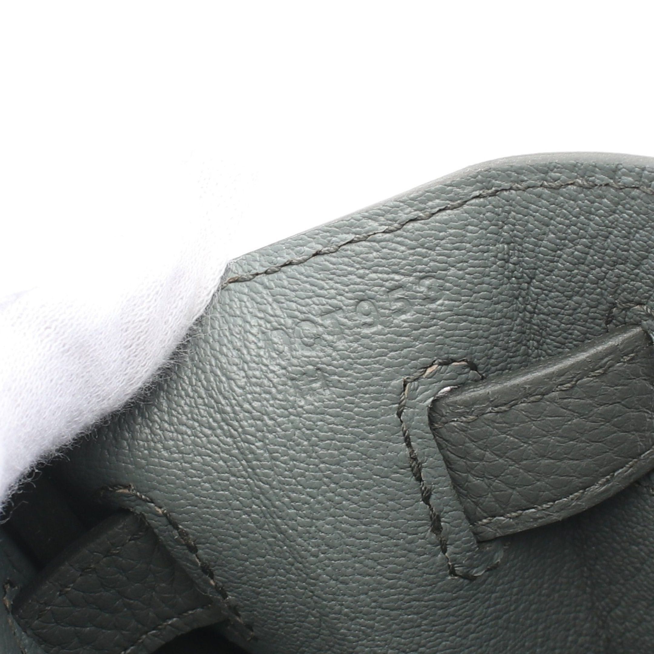 Hermes Hermes Kelly32 Veil Amando Handbag Togo Gray Silver Hardware D Stamp Size ONE SIZE - 5 Thumbnail