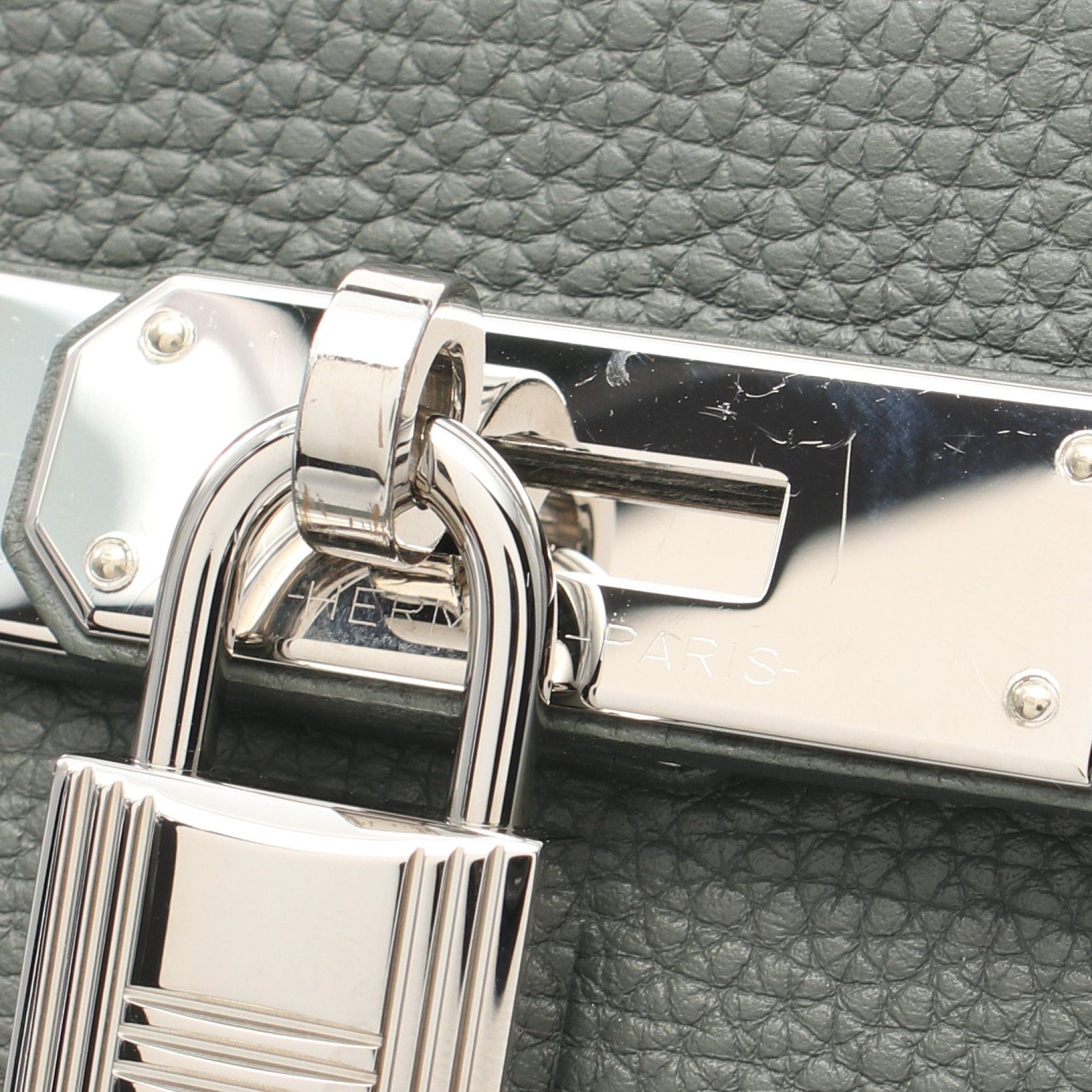 Hermes Hermes Kelly32 Veil Amando Handbag Togo Gray Silver Hardware D Stamp Size ONE SIZE - 6 Thumbnail