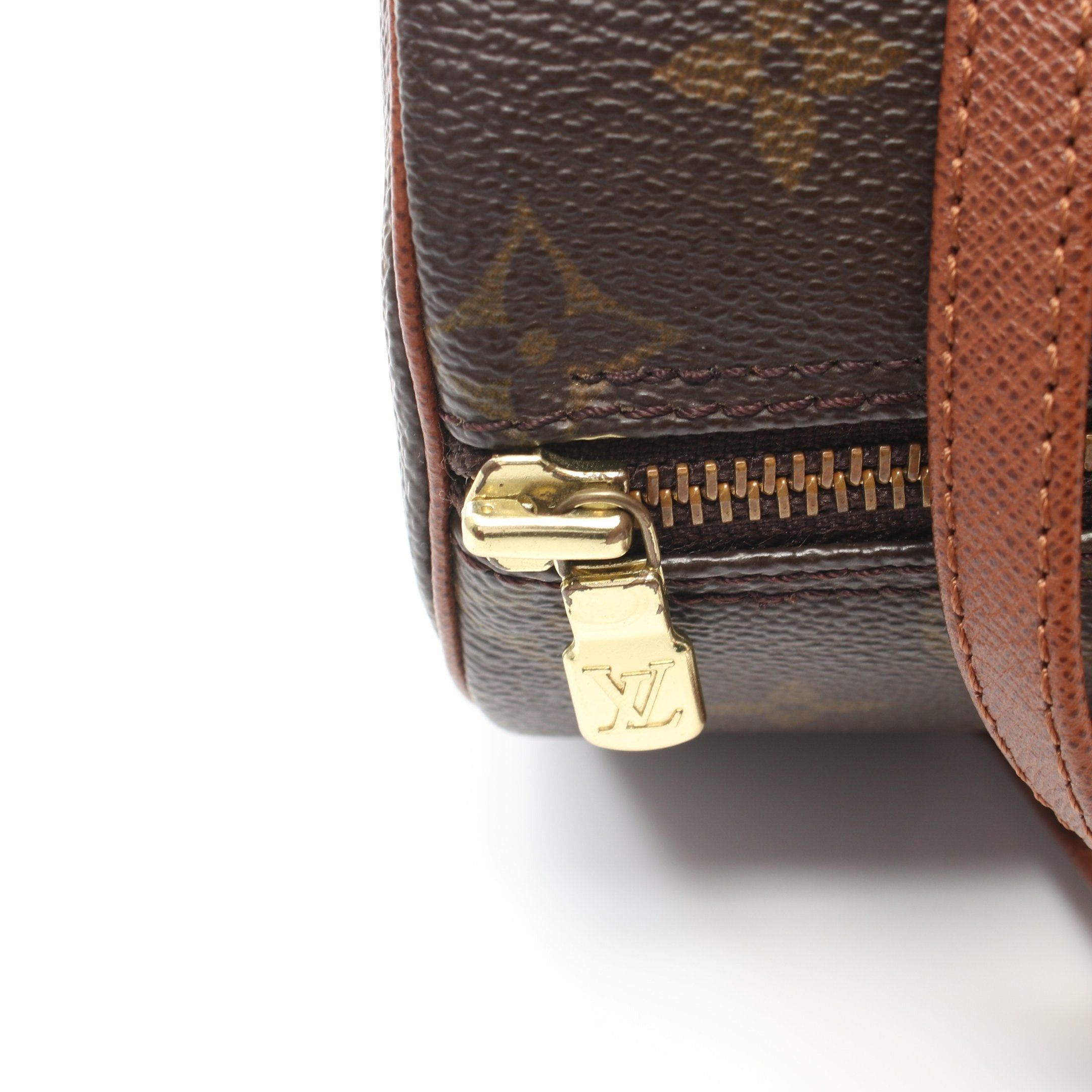 Louis Vuitton Louis Vuitton Papillon 26 Monogram Old Model Handbag Leather Brown Size ONE SIZE - 7 Thumbnail