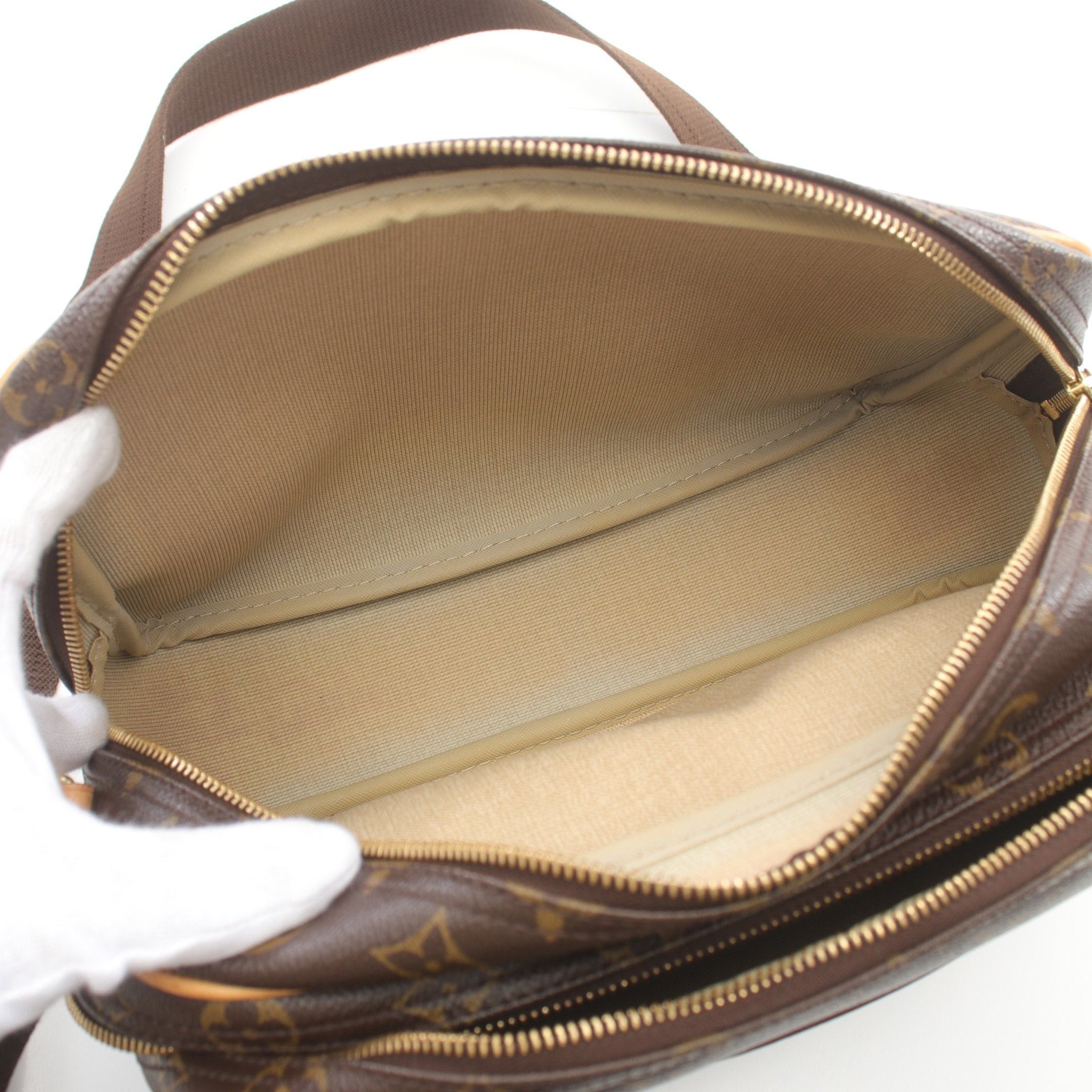 Louis Vuitton Louis Vuitton Reporter Pm Monogram Shoulder Bag Leather Brown Size ONE SIZE - 6 Thumbnail